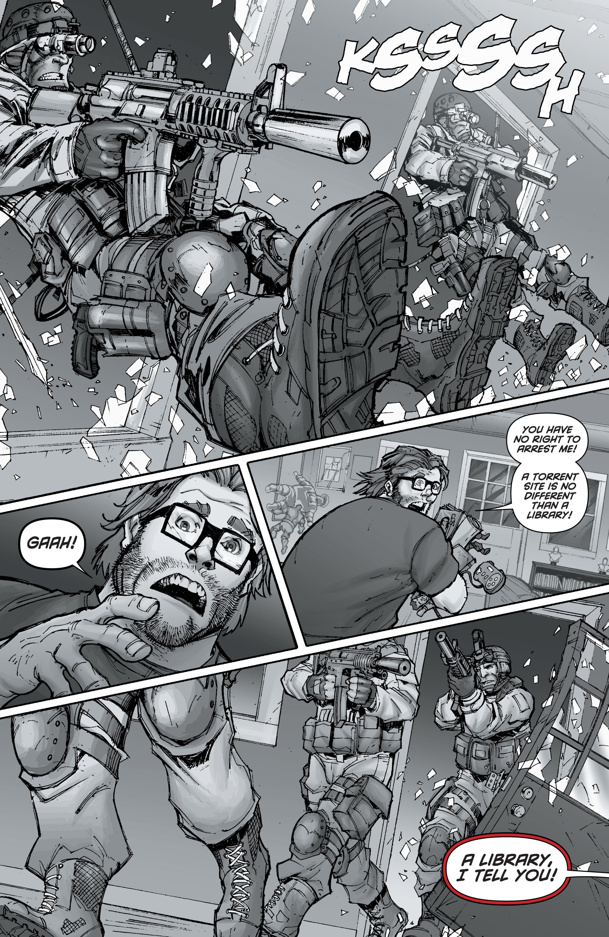 Read online The Mocking Dead comic -  Issue #1 - 8