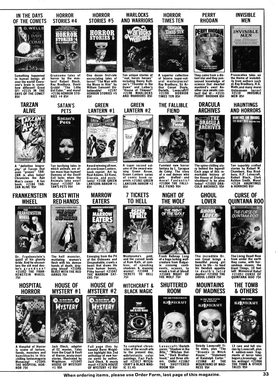 Read online Vampirella (1969) comic -  Issue #32 - 33