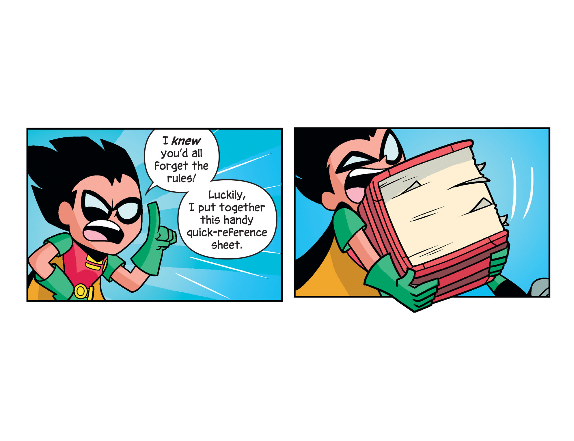 Read online Teen Titans Go! Roll With It! comic -  Issue #1 - 27