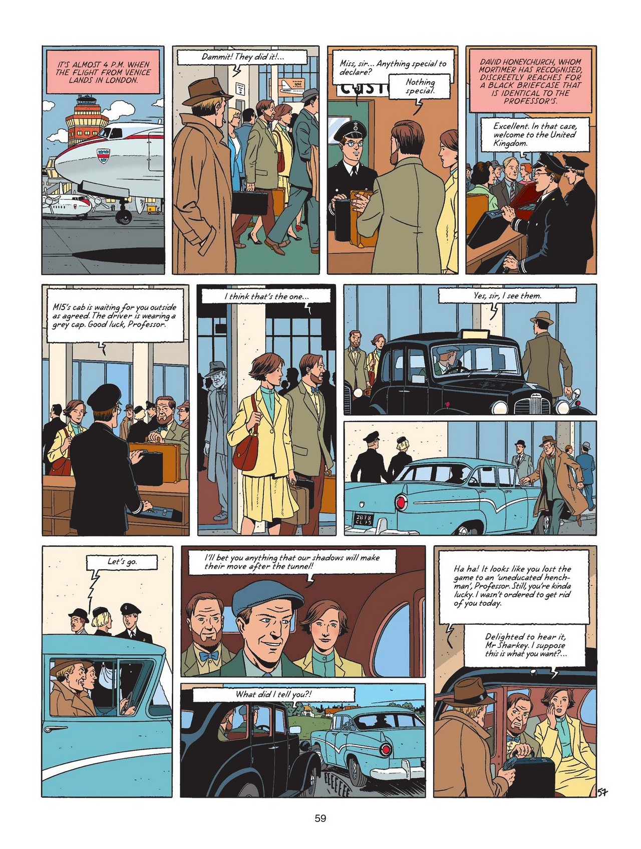 Read online Blake & Mortimer comic -  Issue #24 - 60