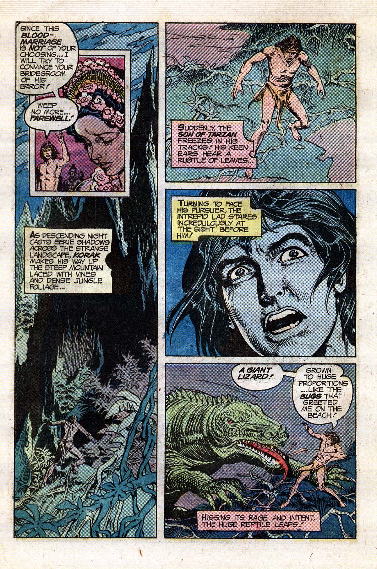 Read online Korak, Son of Tarzan (1972) comic -  Issue #58 - 12