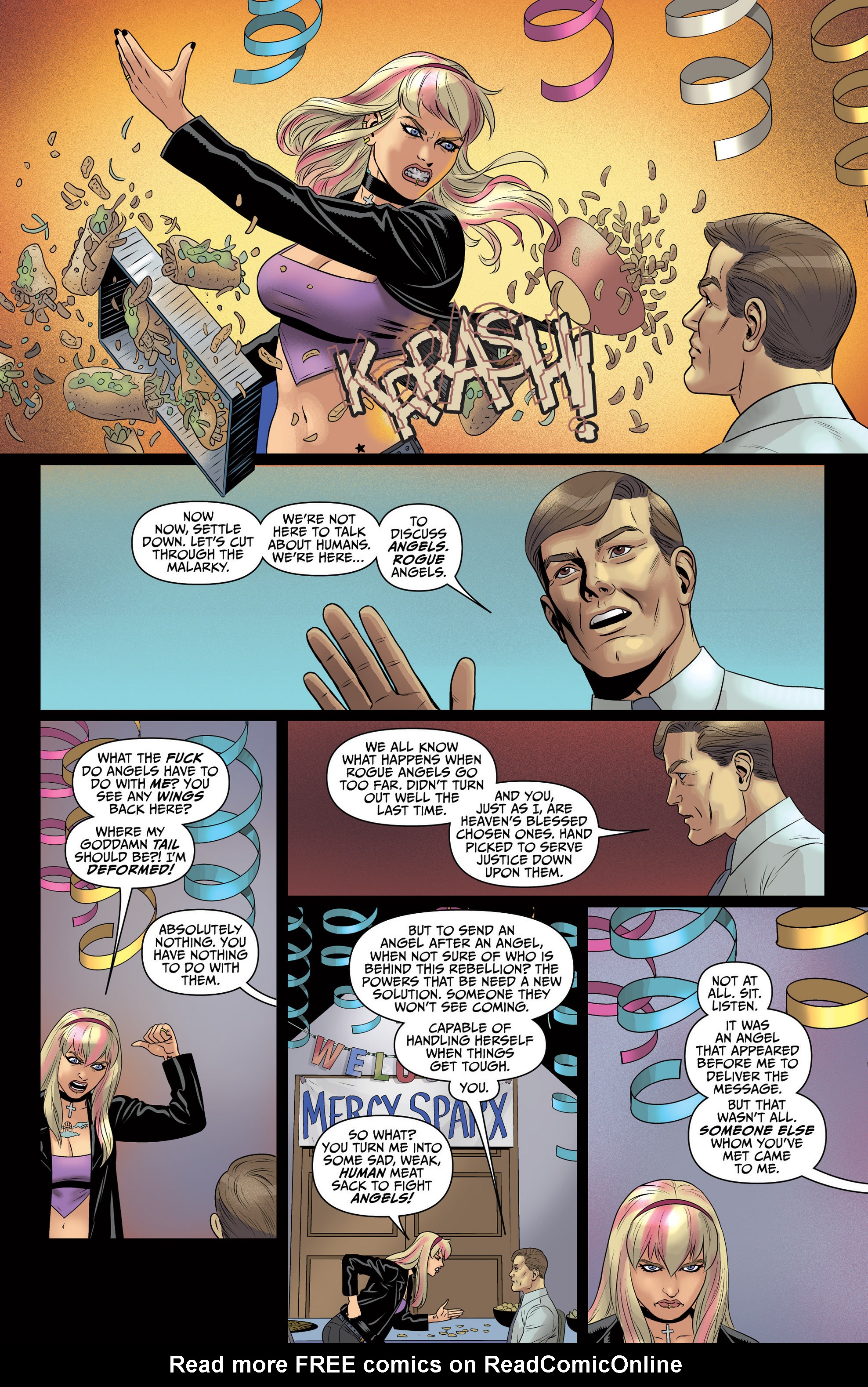 Read online Mercy Sparx Year One comic -  Issue #1 - 18