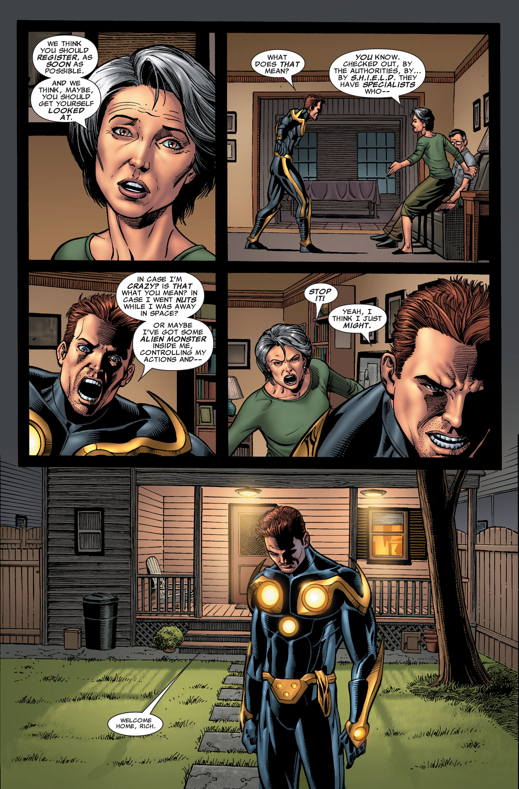 Read online Nova (2007) comic -  Issue #3 - 17