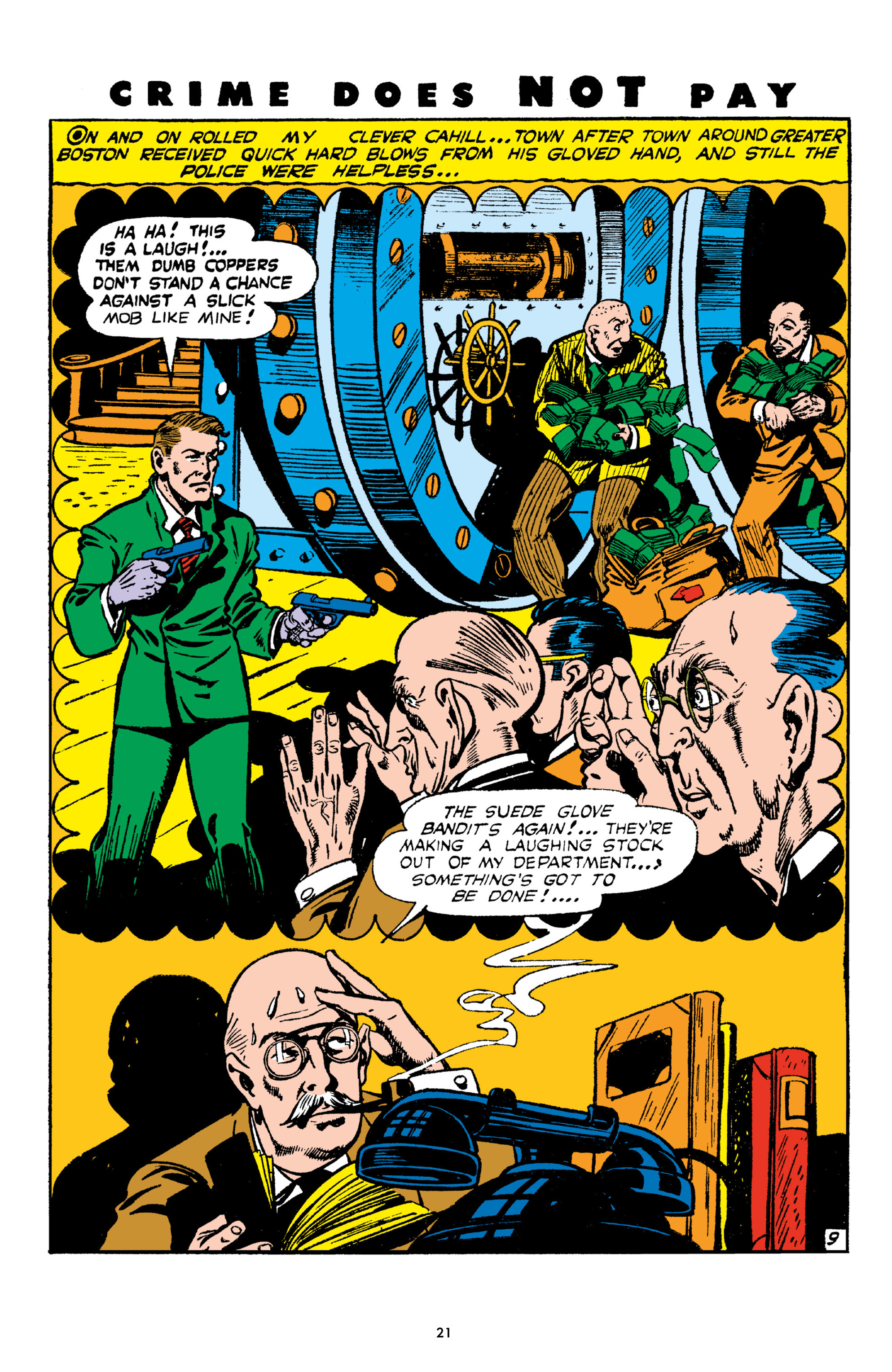 Read online Crime Does Not Pay Archives comic -  Issue # TPB 4 (Part 1) - 21