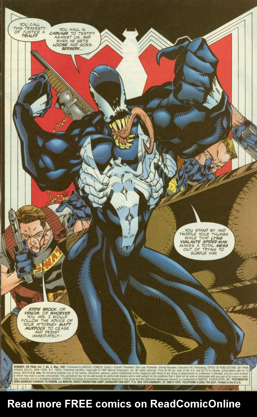 Read online Venom: On Trial comic -  Issue #3 - 2