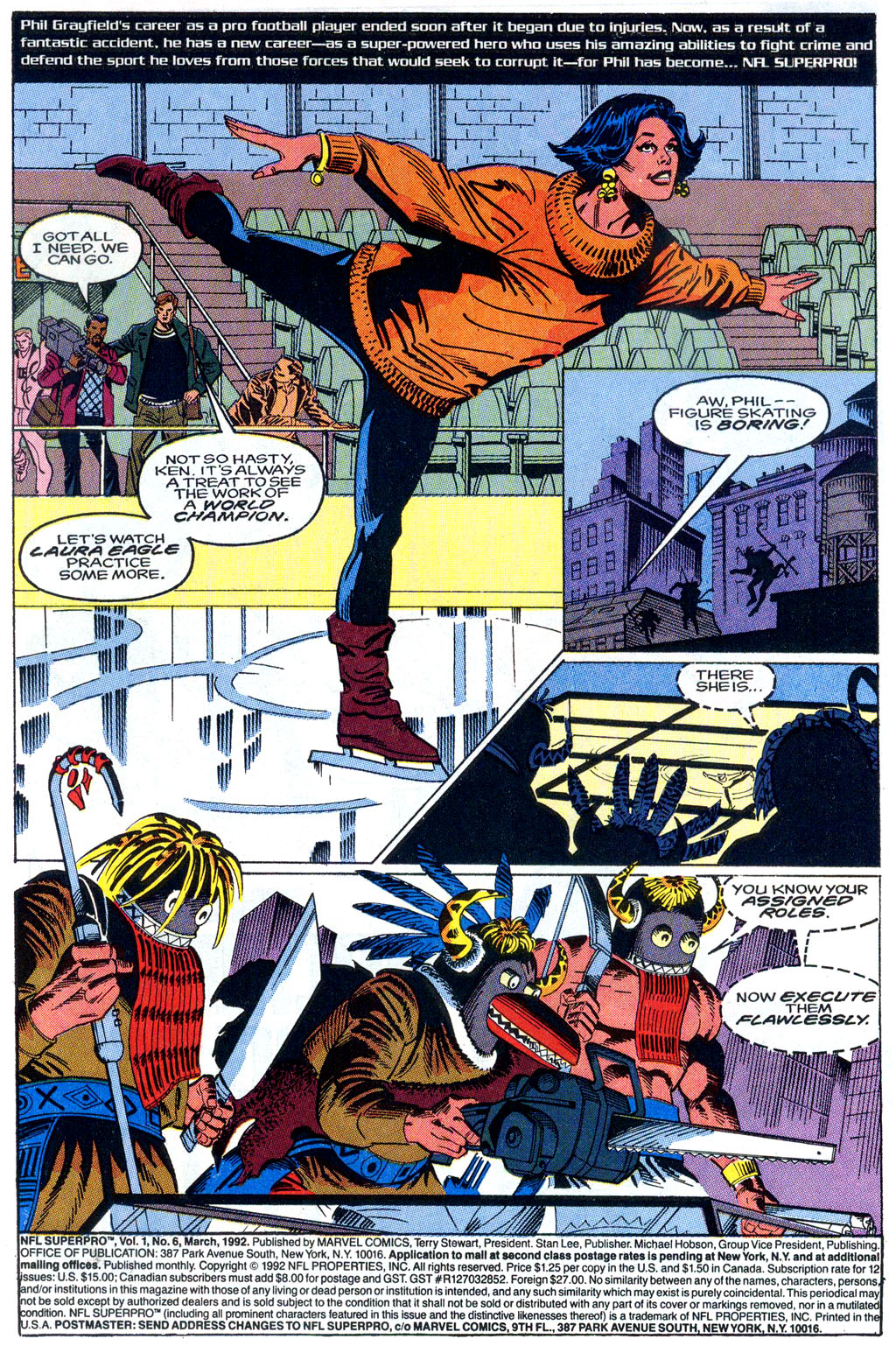 Read online NFL SuperPro comic -  Issue #6 - 2