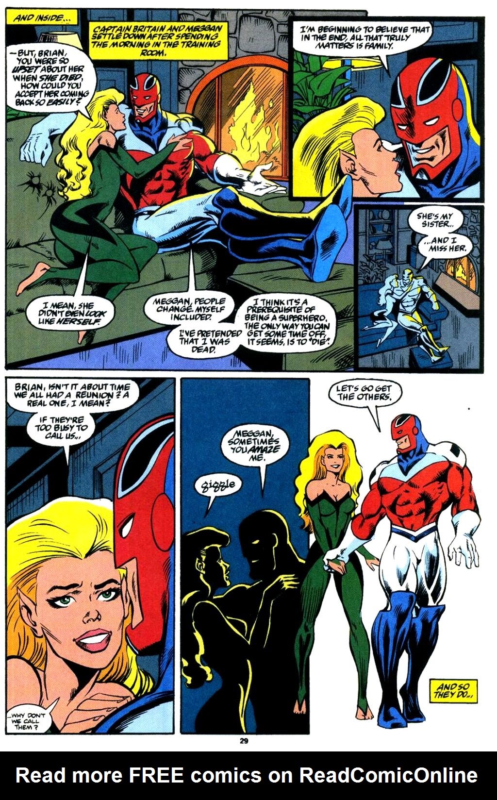 Read online Excalibur (1988) comic -  Issue #41 - 22