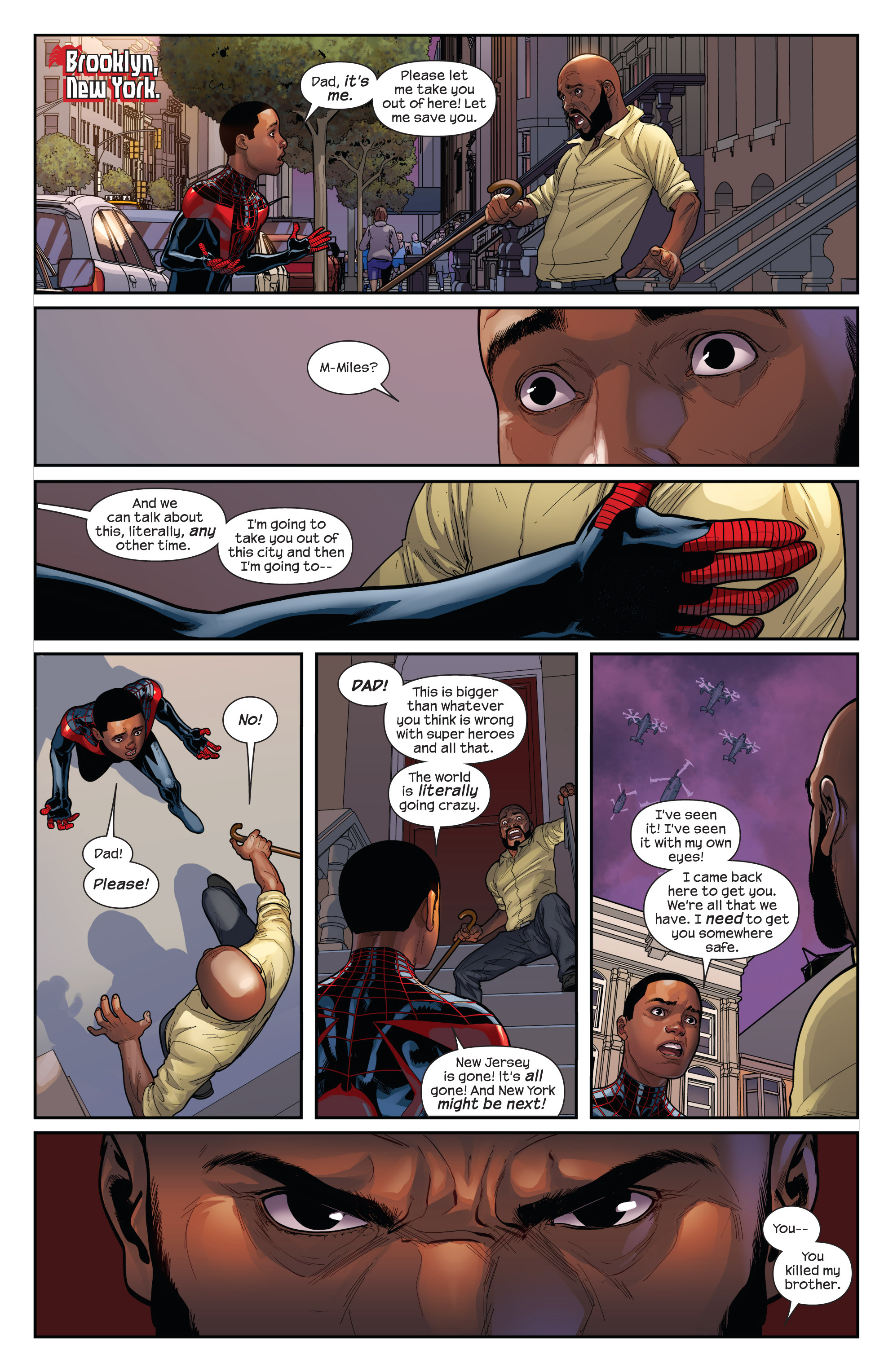 Read online Cataclysm: Ultimate Spider-Man comic -  Issue #3 - 5