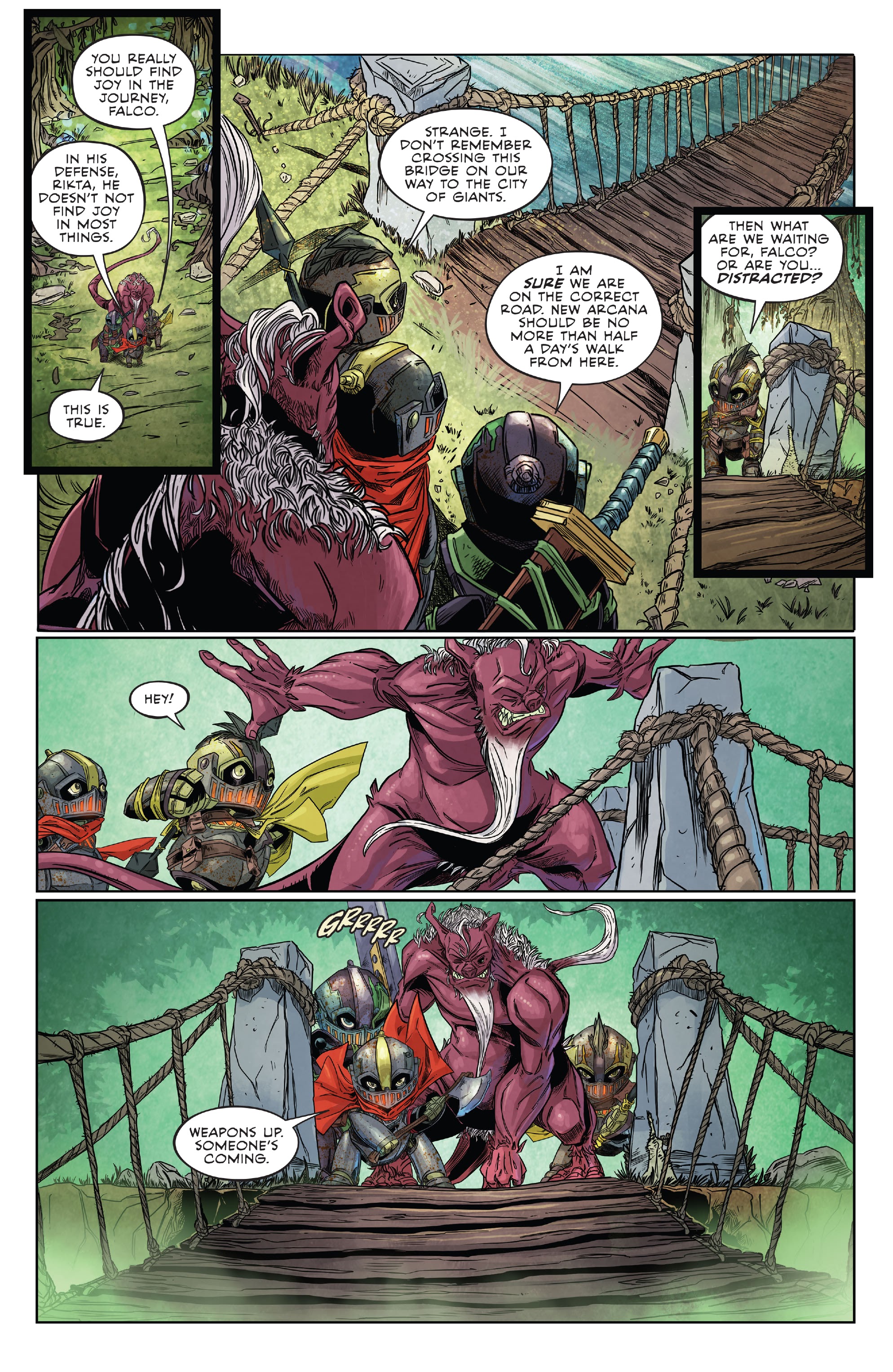Read online Canto: Tales of the Unnamed World comic -  Issue #1 - 4
