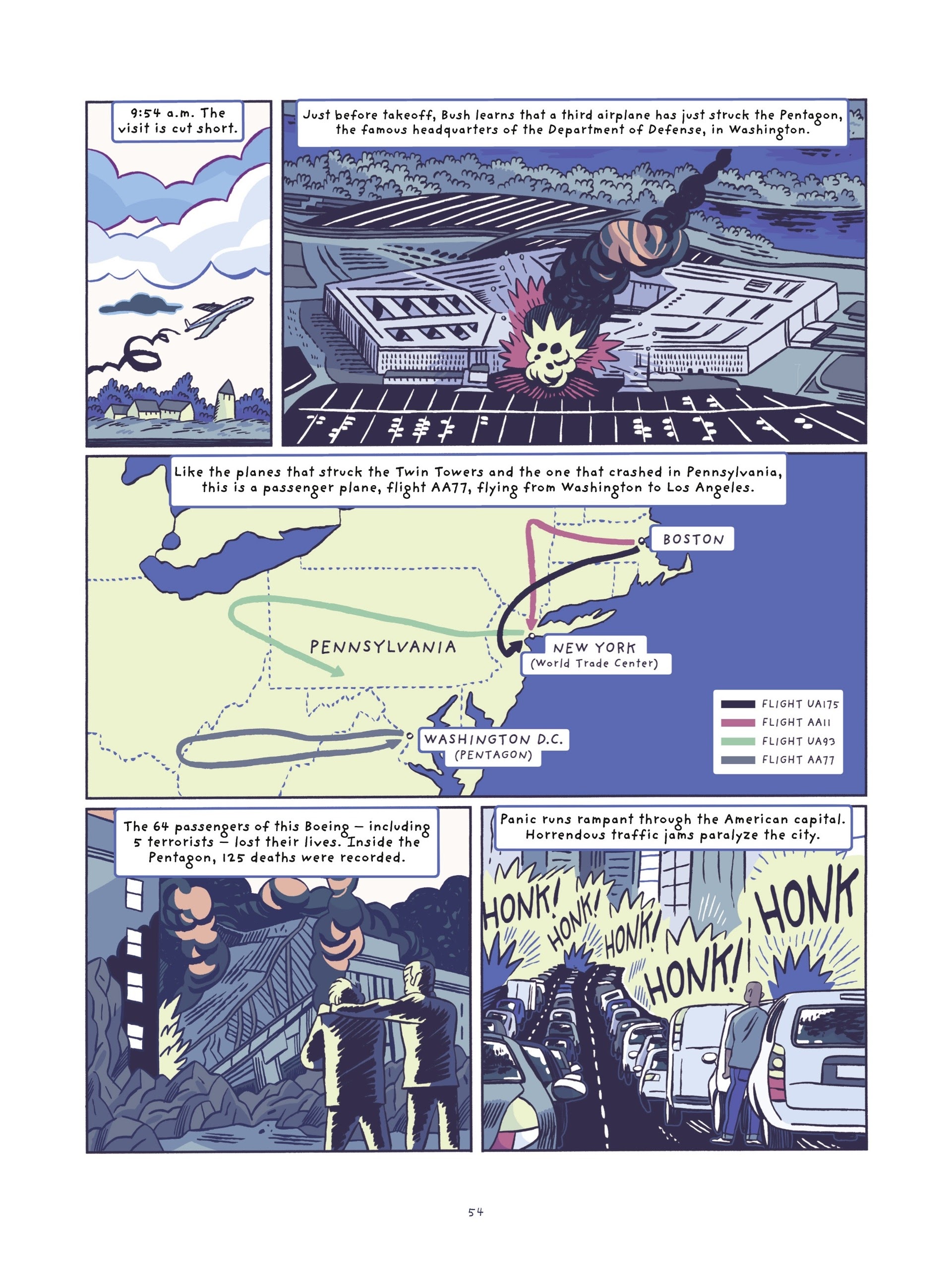Read online September 11, 2001: The Day the World Changed Forever comic -  Issue # TPB - 53