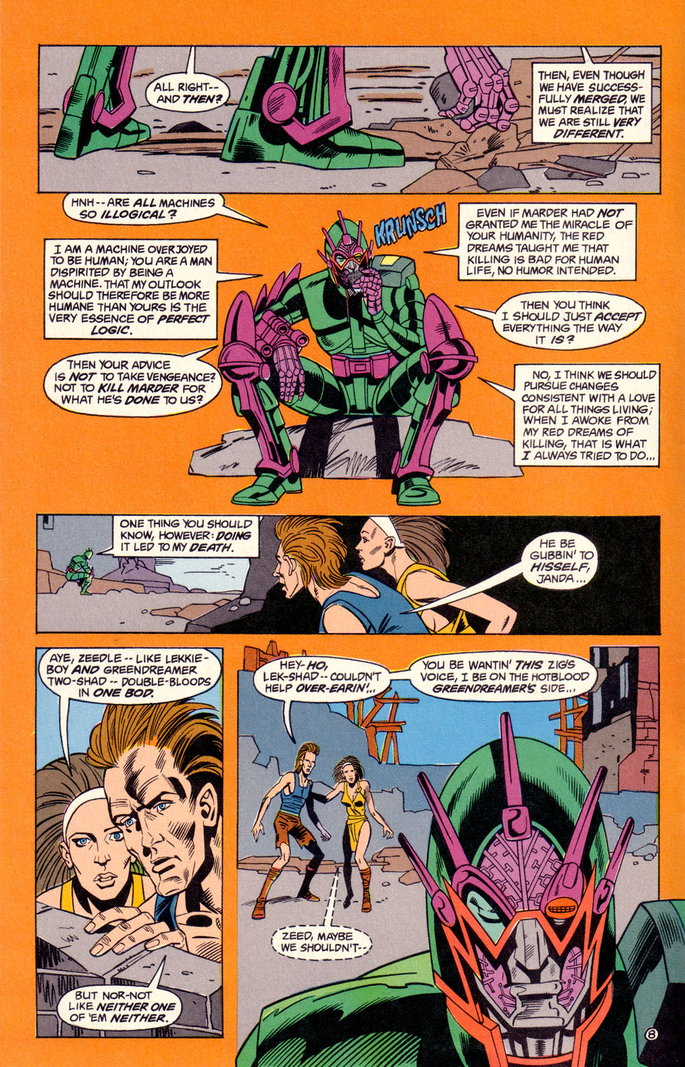 Read online Electric Warrior comic -  Issue #13 - 10