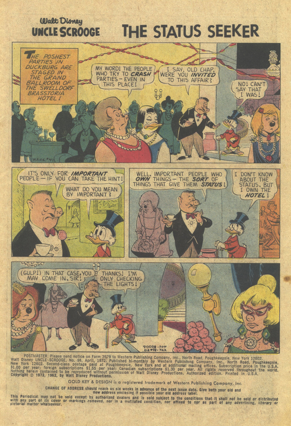 Read online Uncle Scrooge (1953) comic -  Issue #98 - 3