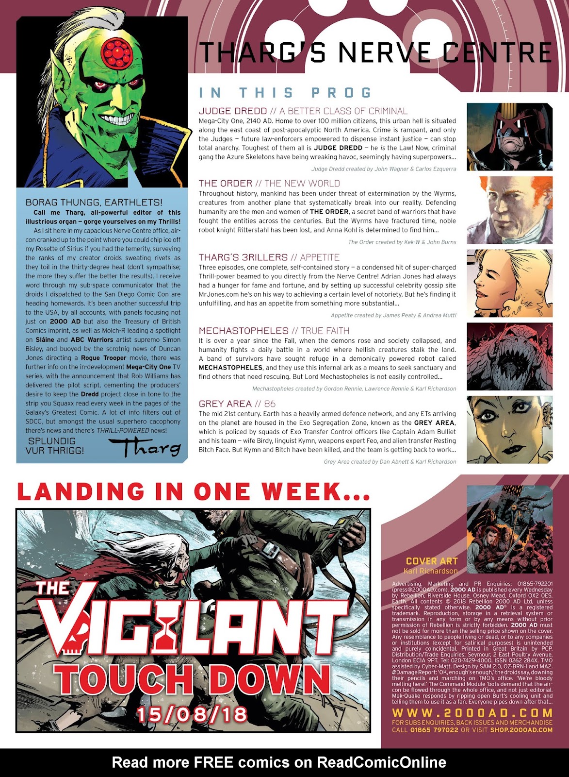 2000 AD issue 2093 - Page 2