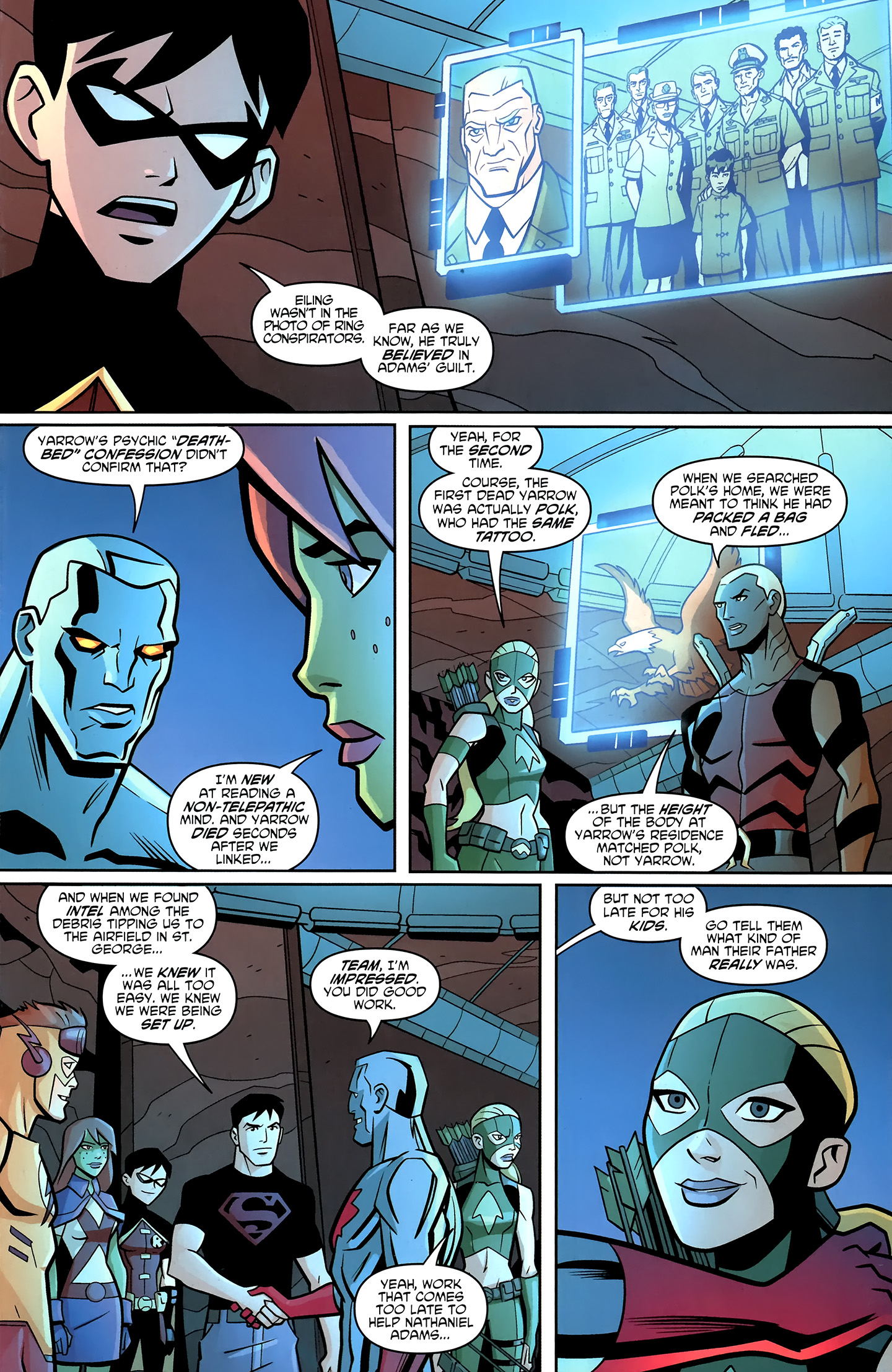 Read online Young Justice (2011) comic -  Issue #10 - 19