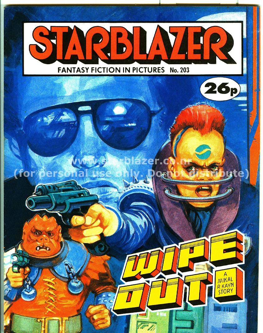 Read online Starblazer comic -  Issue #203 - 2
