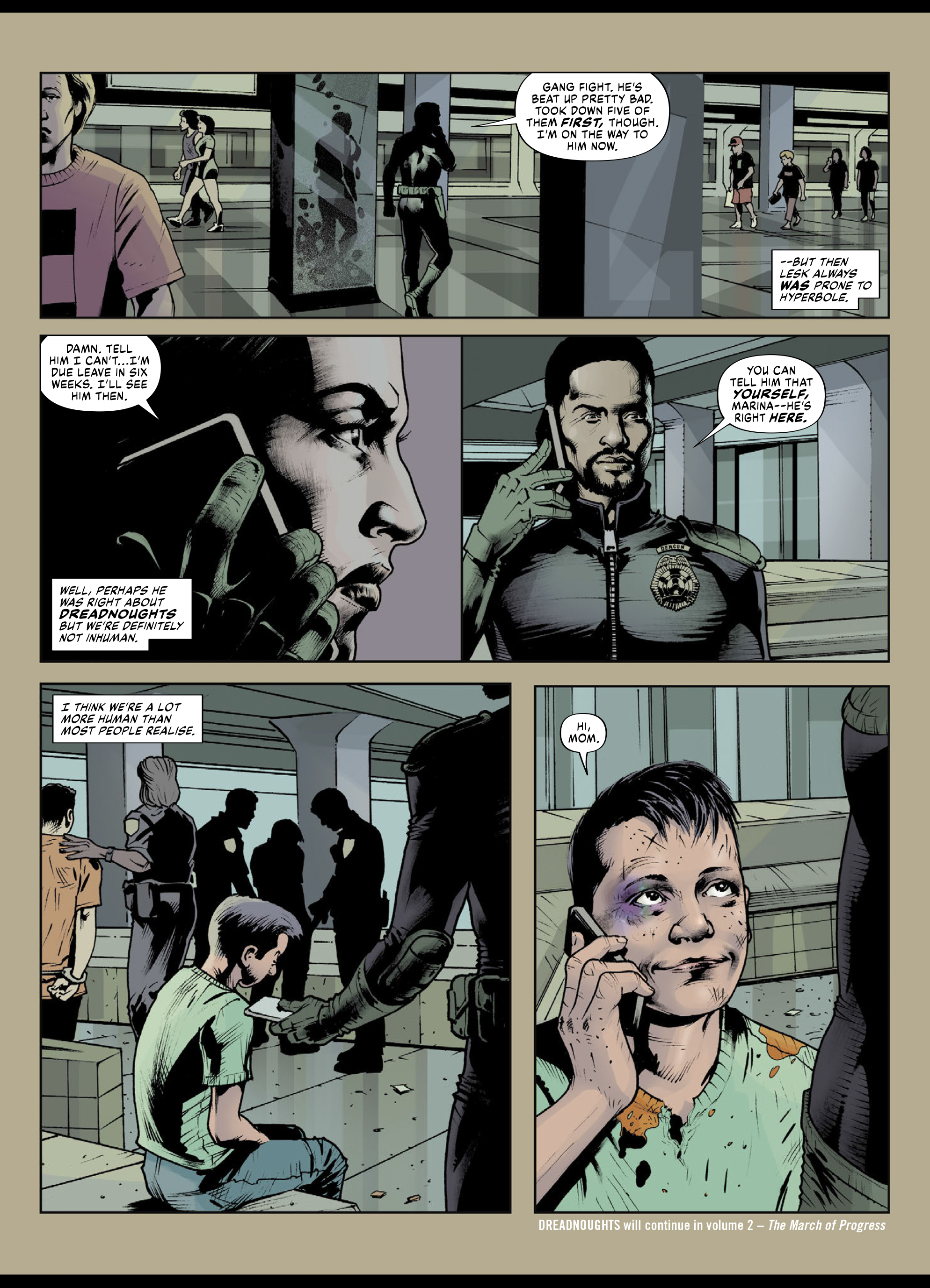 Read online Dreadnoughts comic -  Issue # TPB - 64