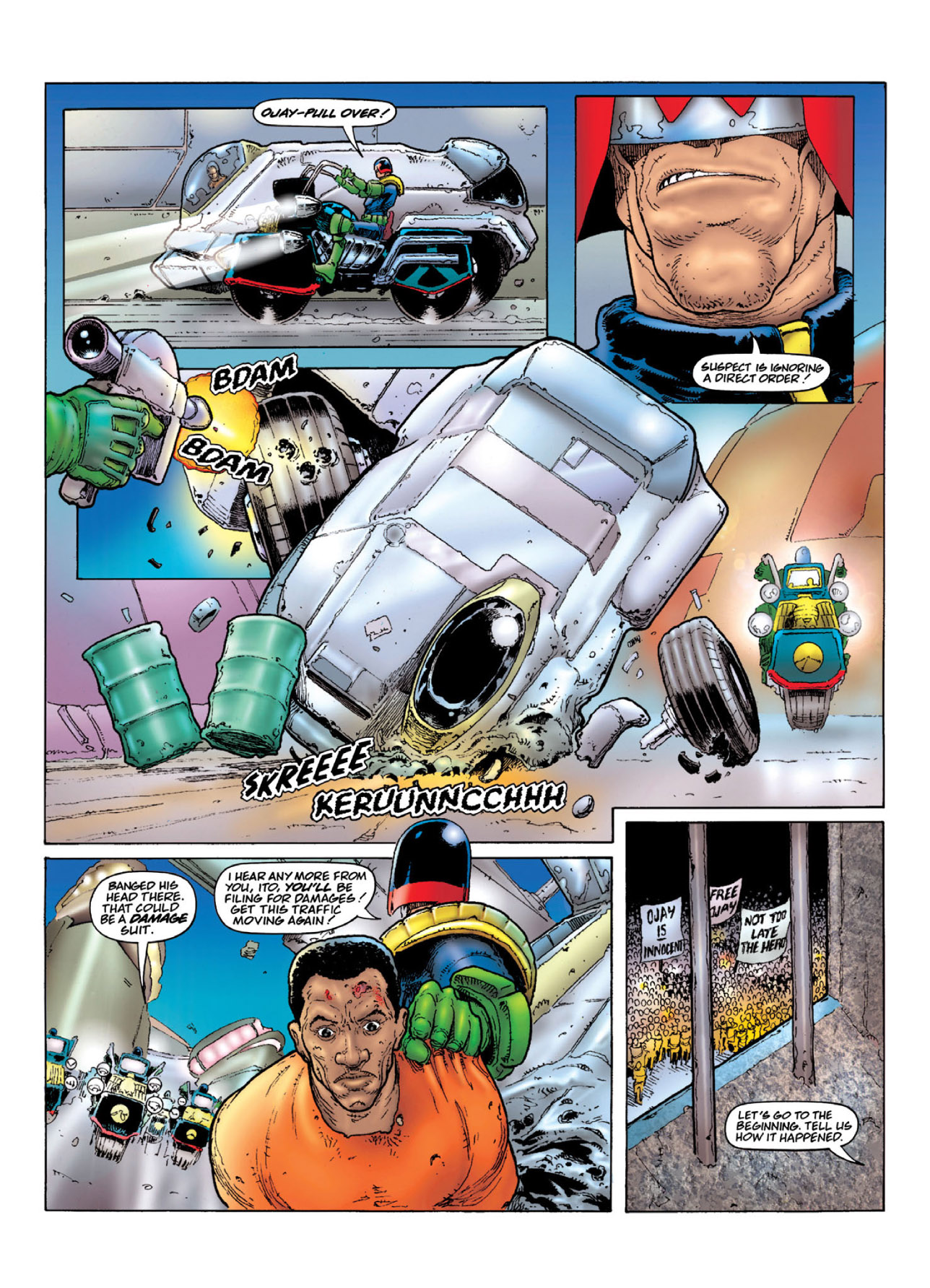 Read online Judge Dredd: The Complete Case Files comic -  Issue # TPB 27 - 221