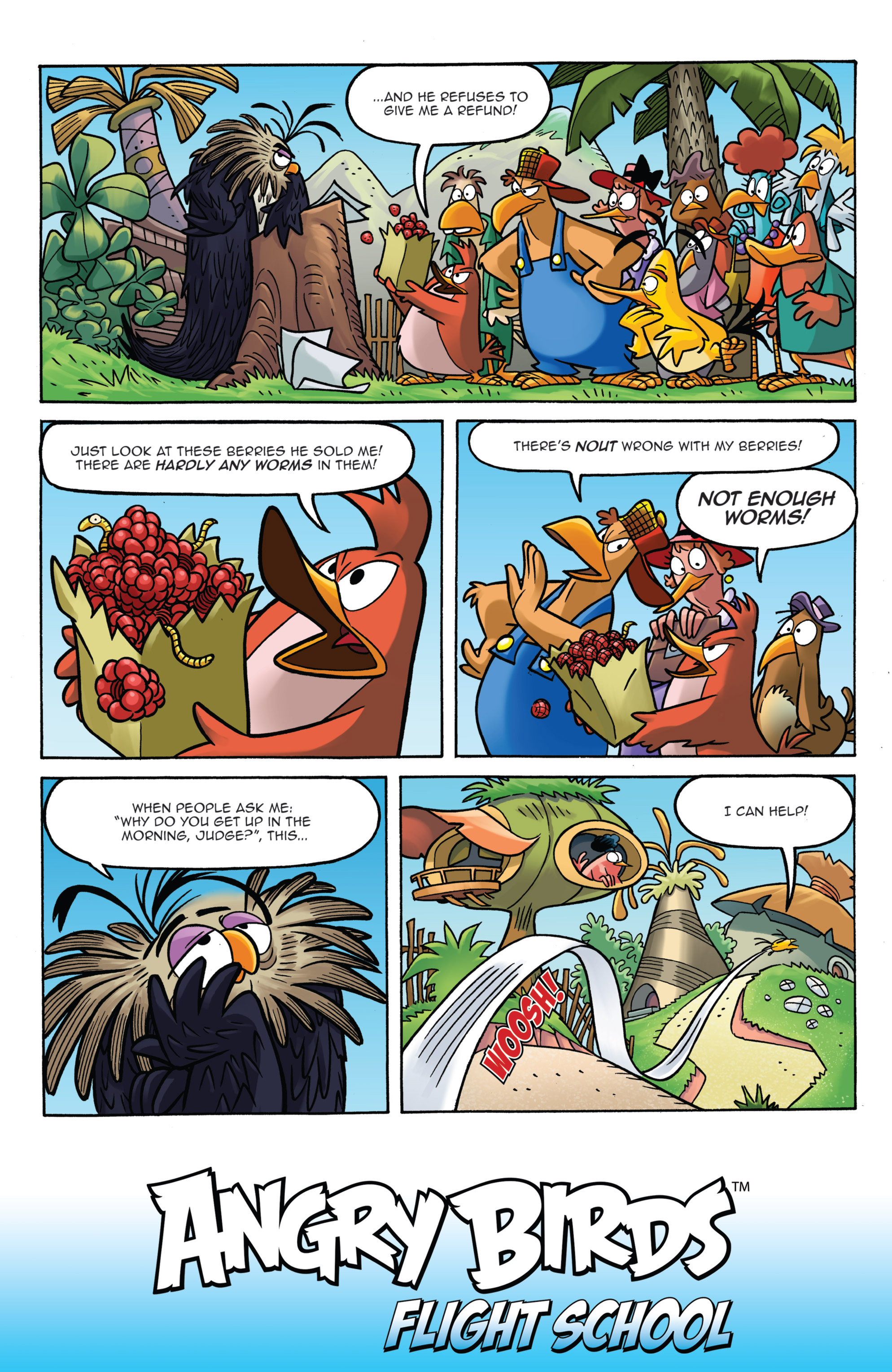 Read online Angry Birds: Flight School comic -  Issue #2 - 17