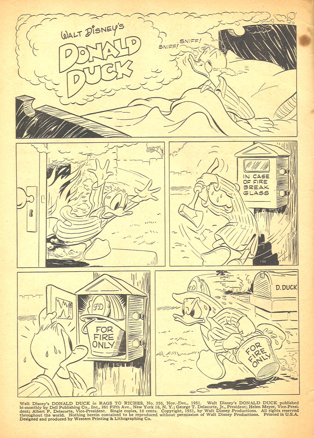 Read online Four Color Comics comic -  Issue #356 - 2