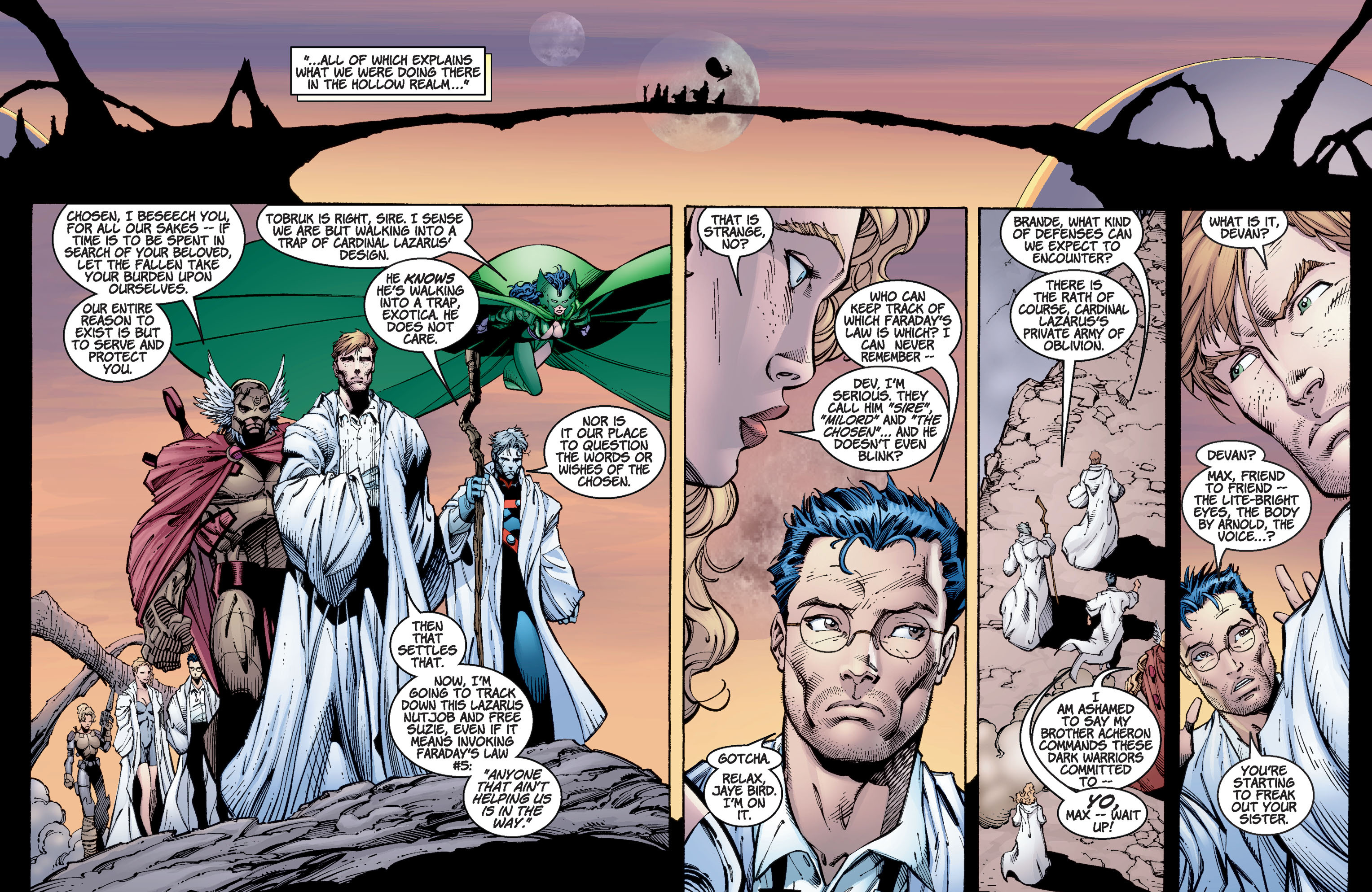 Read online Divine Right comic -  Issue # _TPB The Adventures of Max Faraday (Part 3) - 1