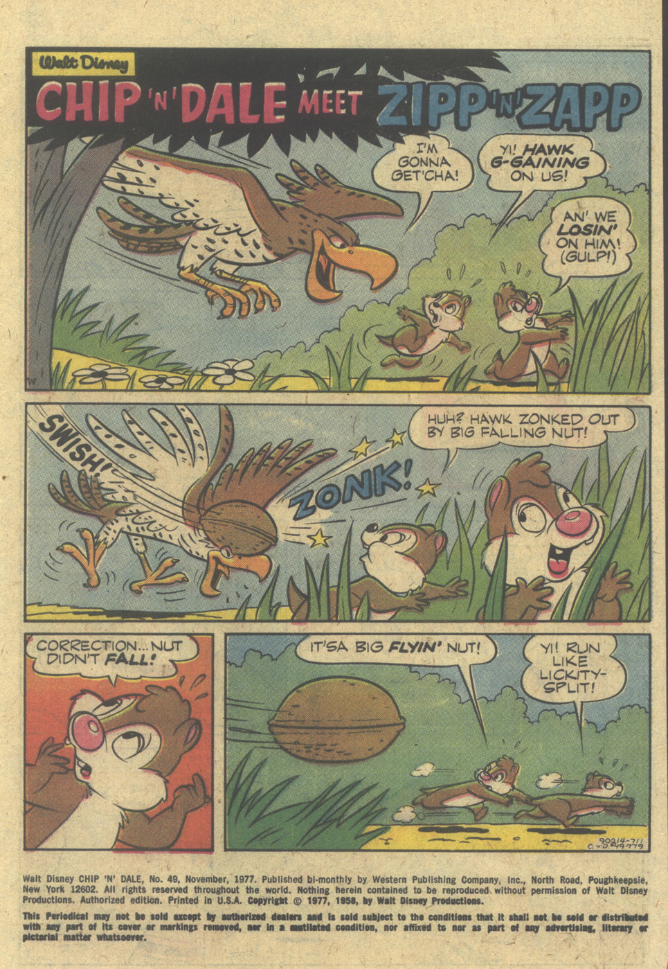 Read online Walt Disney Chip 'n' Dale comic -  Issue #49 - 3