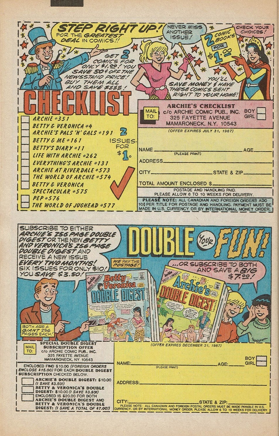 Read online Betty and Veronica (1987) comic -  Issue #3 - 10