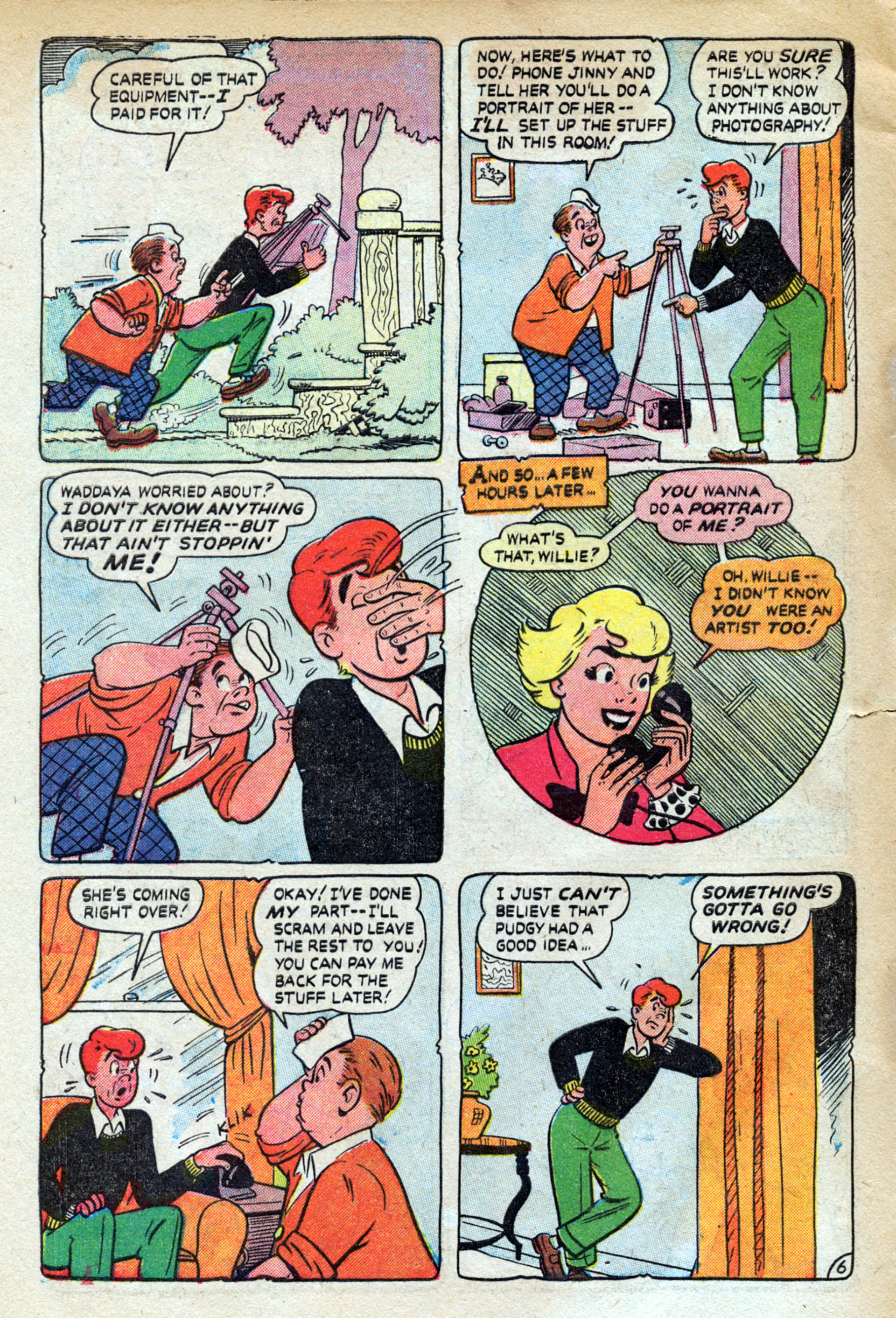 Read online Willie Comics (1950) comic -  Issue #22 - 46