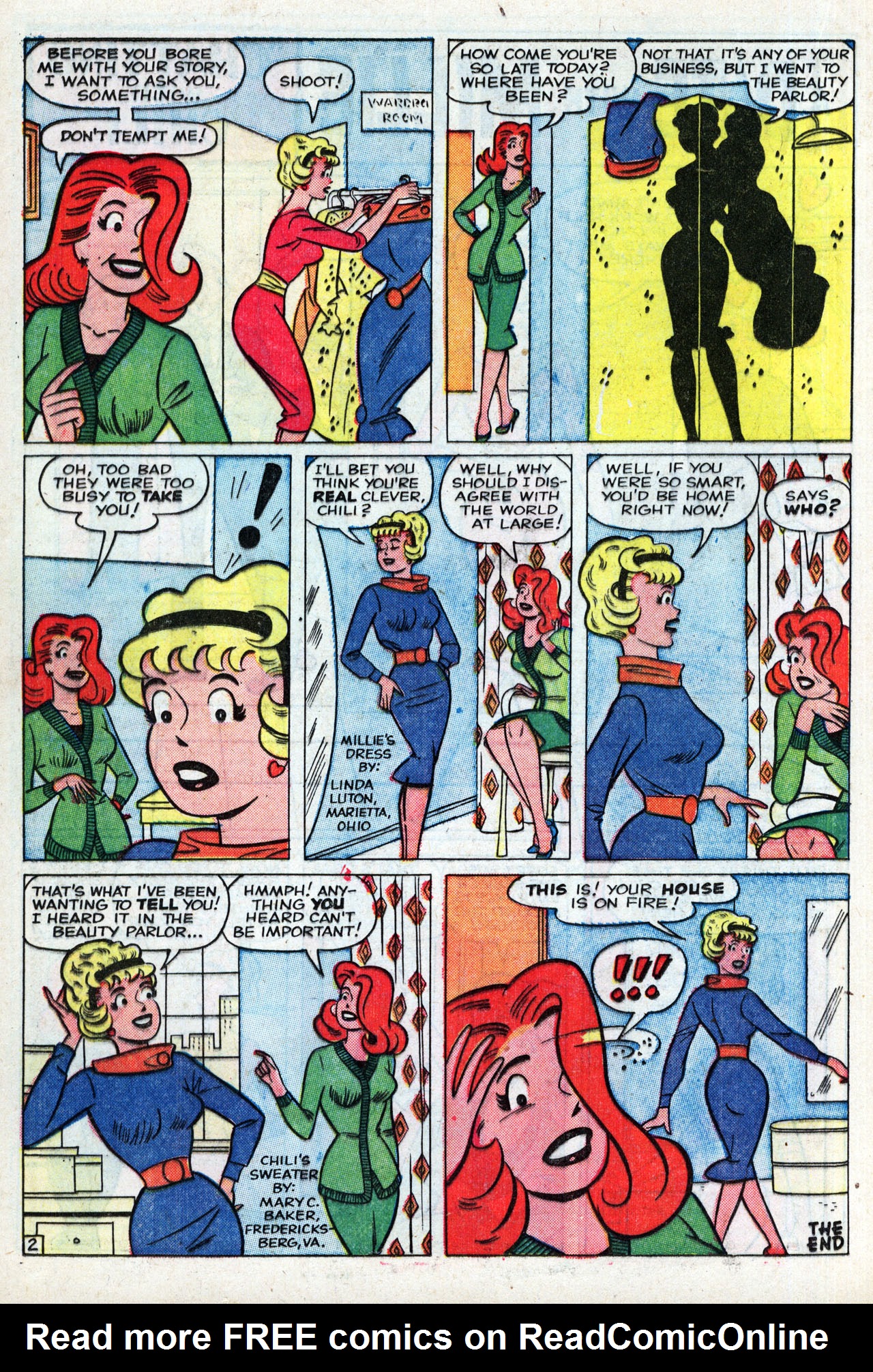 Read online A Date with Millie (1959) comic -  Issue #6 - 24