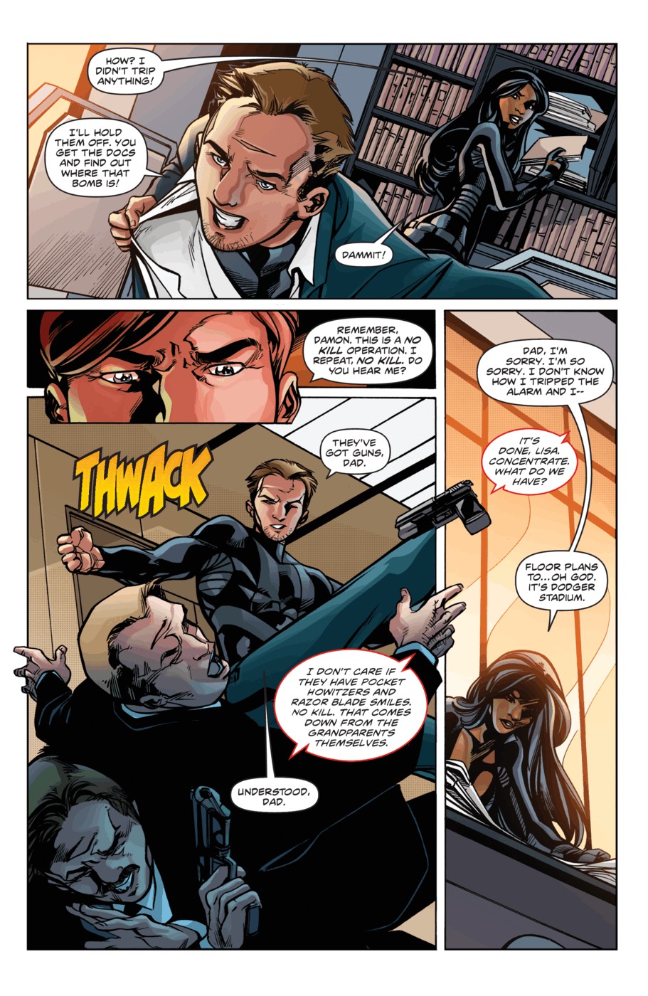 Read online Protocol: Orphans comic -  Issue #1 - 13