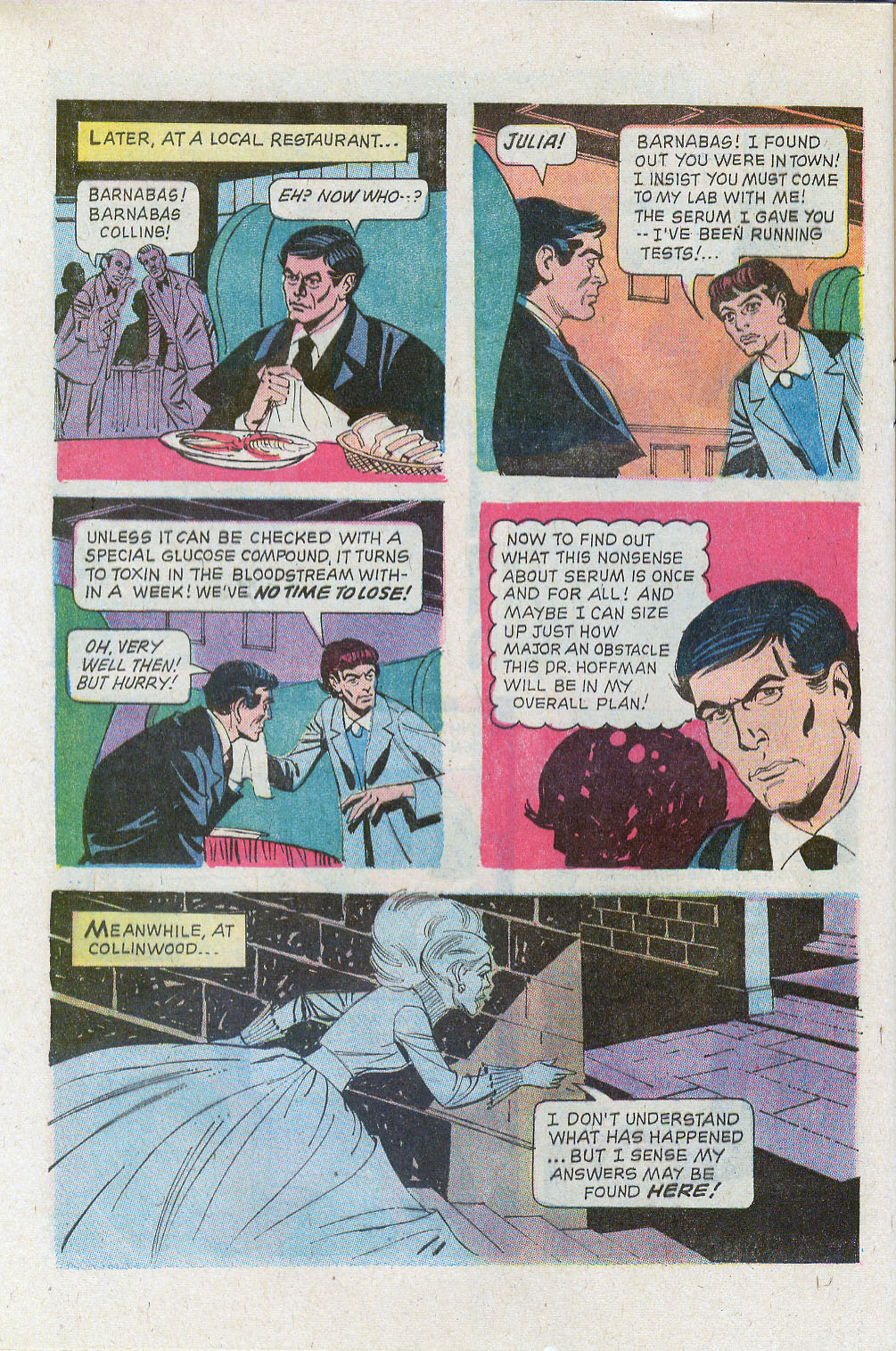 Read online Dark Shadows (1969) comic -  Issue #25 - 28