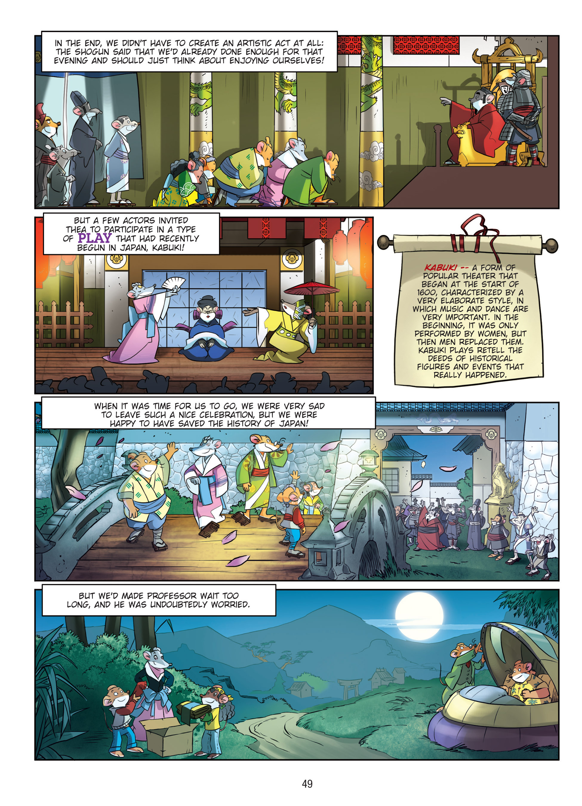 Read online Geronimo Stilton comic -  Issue # TPB 12 - 49