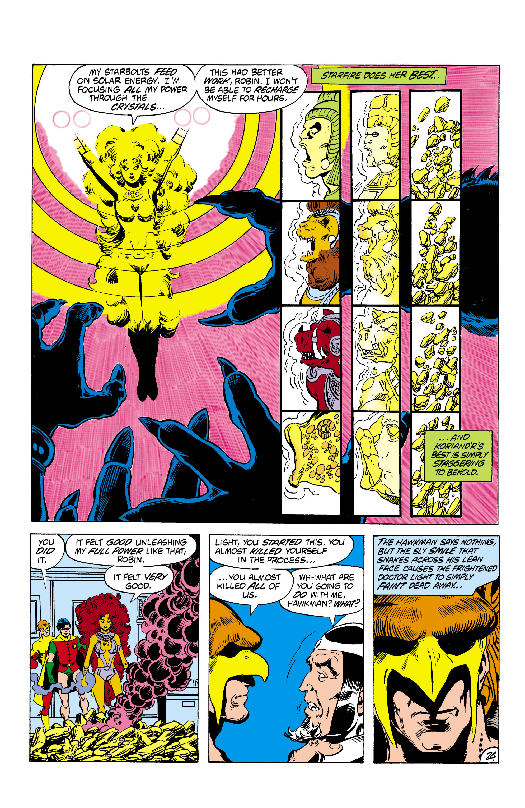 Read online The New Teen Titans (1980) comic -  Issue #19 - 25