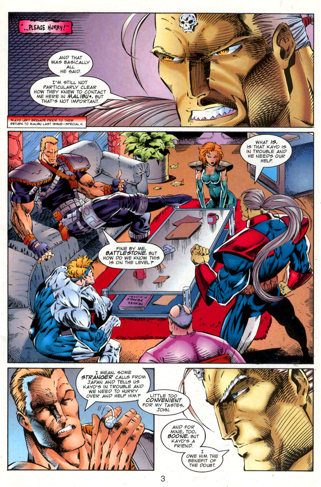 Read online Brigade (1993) comic -  Issue #11 - 5