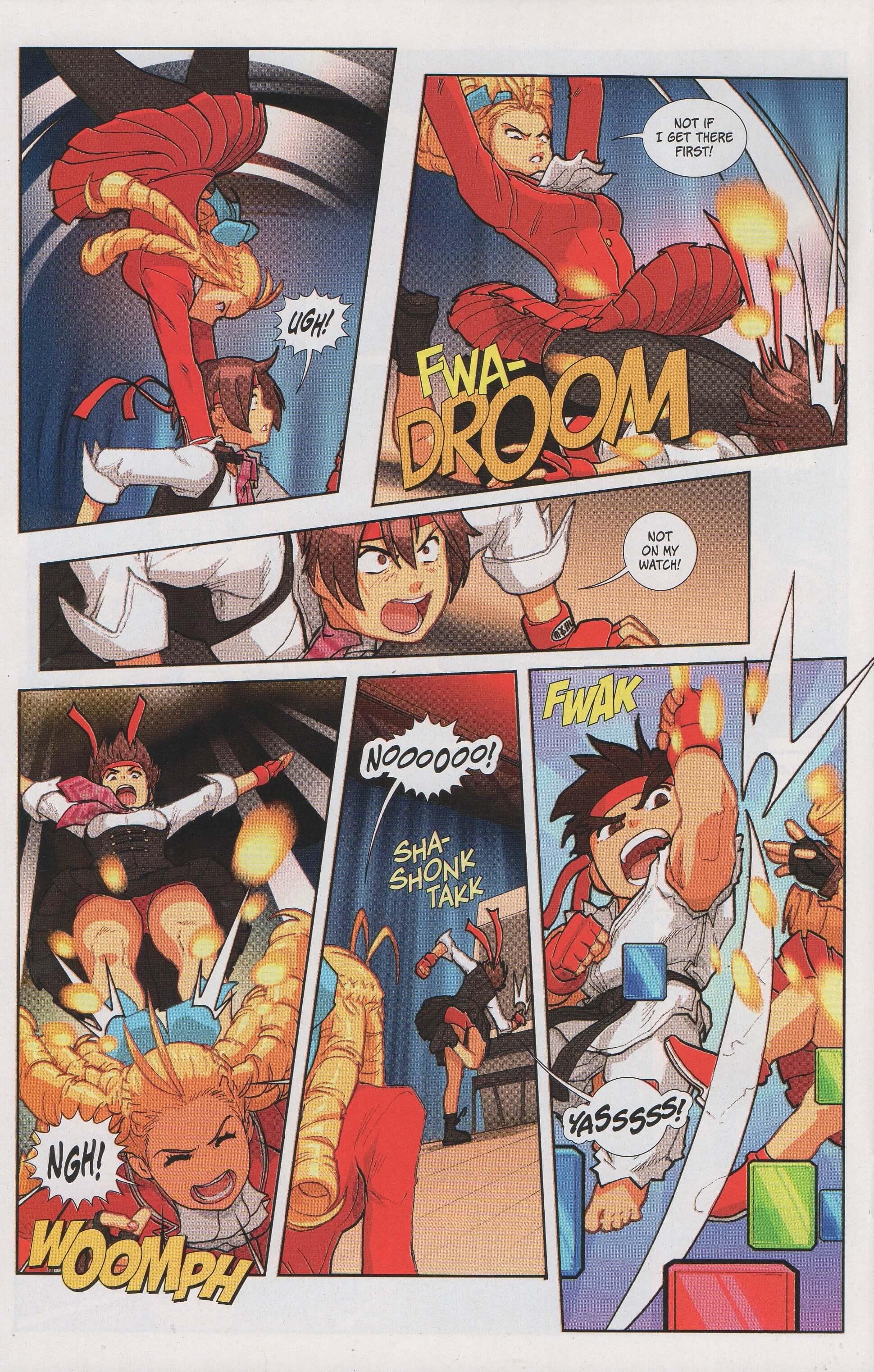 Read online Free Comic Book Day 2019 comic -  Issue # Sakura vs Karin - 20