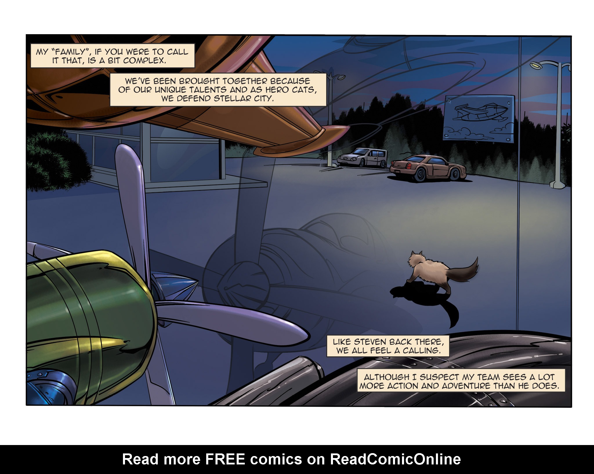 Read online Hero Cats comic -  Issue #2 - 4