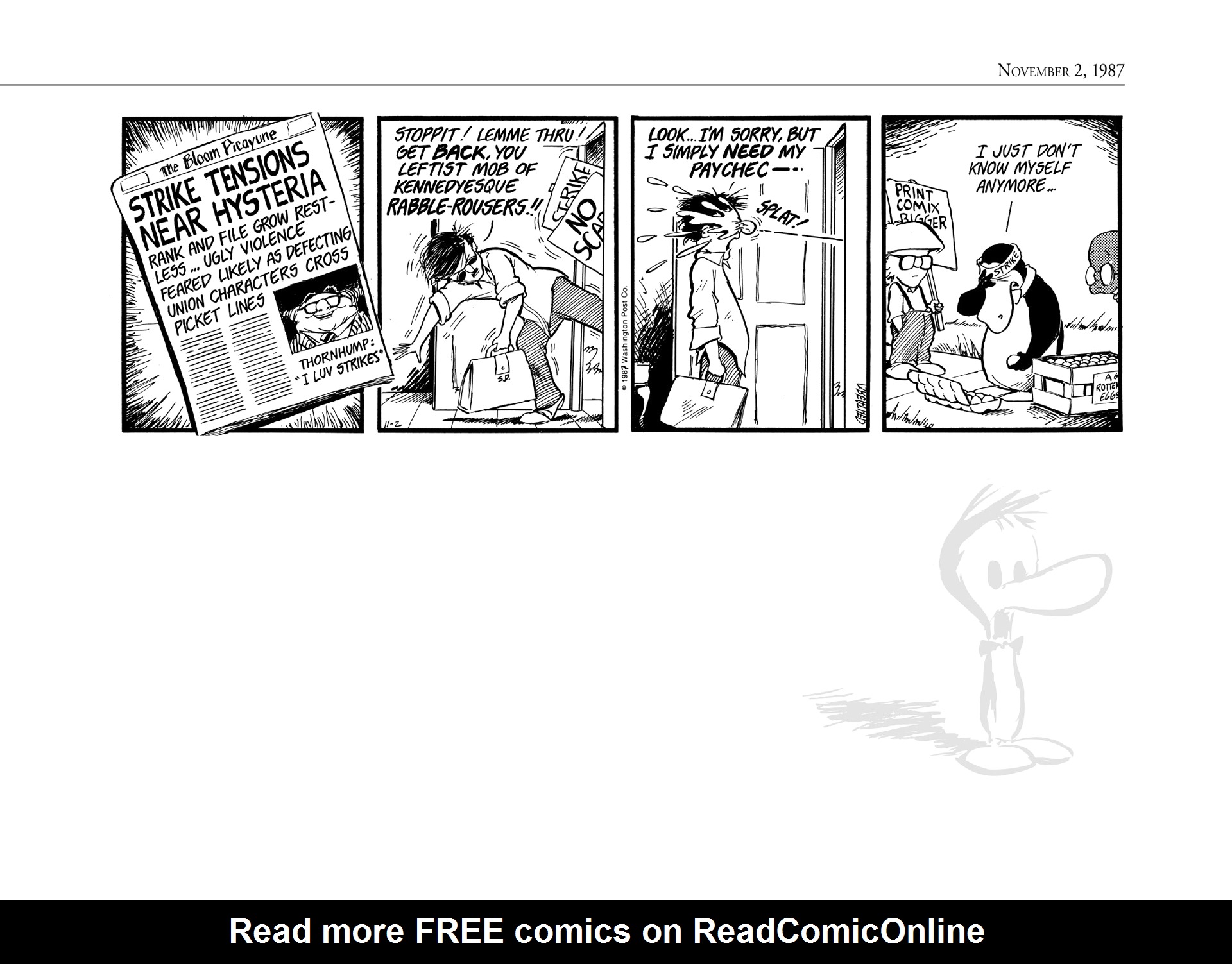 Read online The Bloom County Digital Library comic -  Issue # TPB 7 (Part 4) - 12