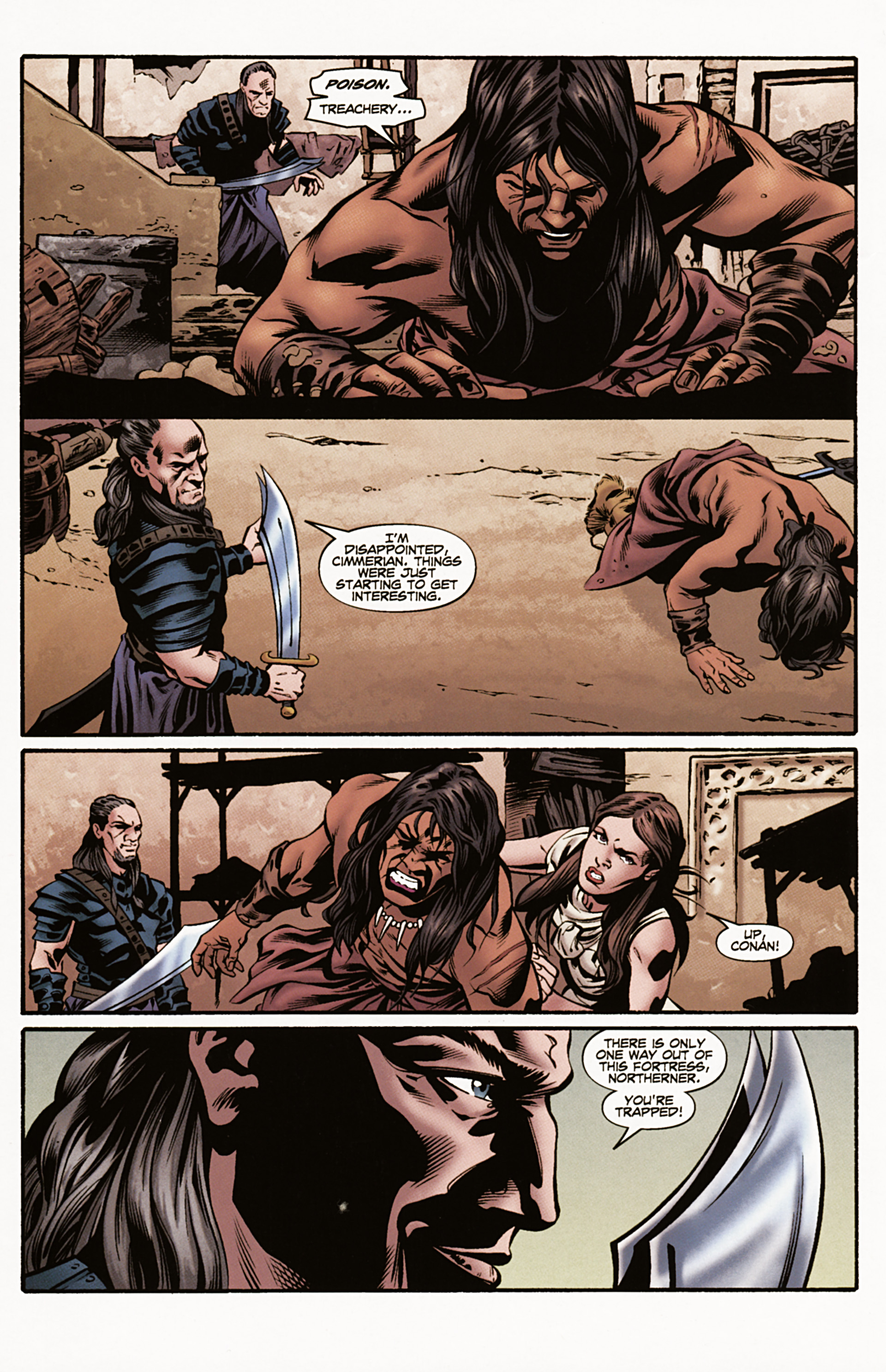 Read online Conan the Barbarian: The Mask of Acheron comic -  Issue # Full - 35
