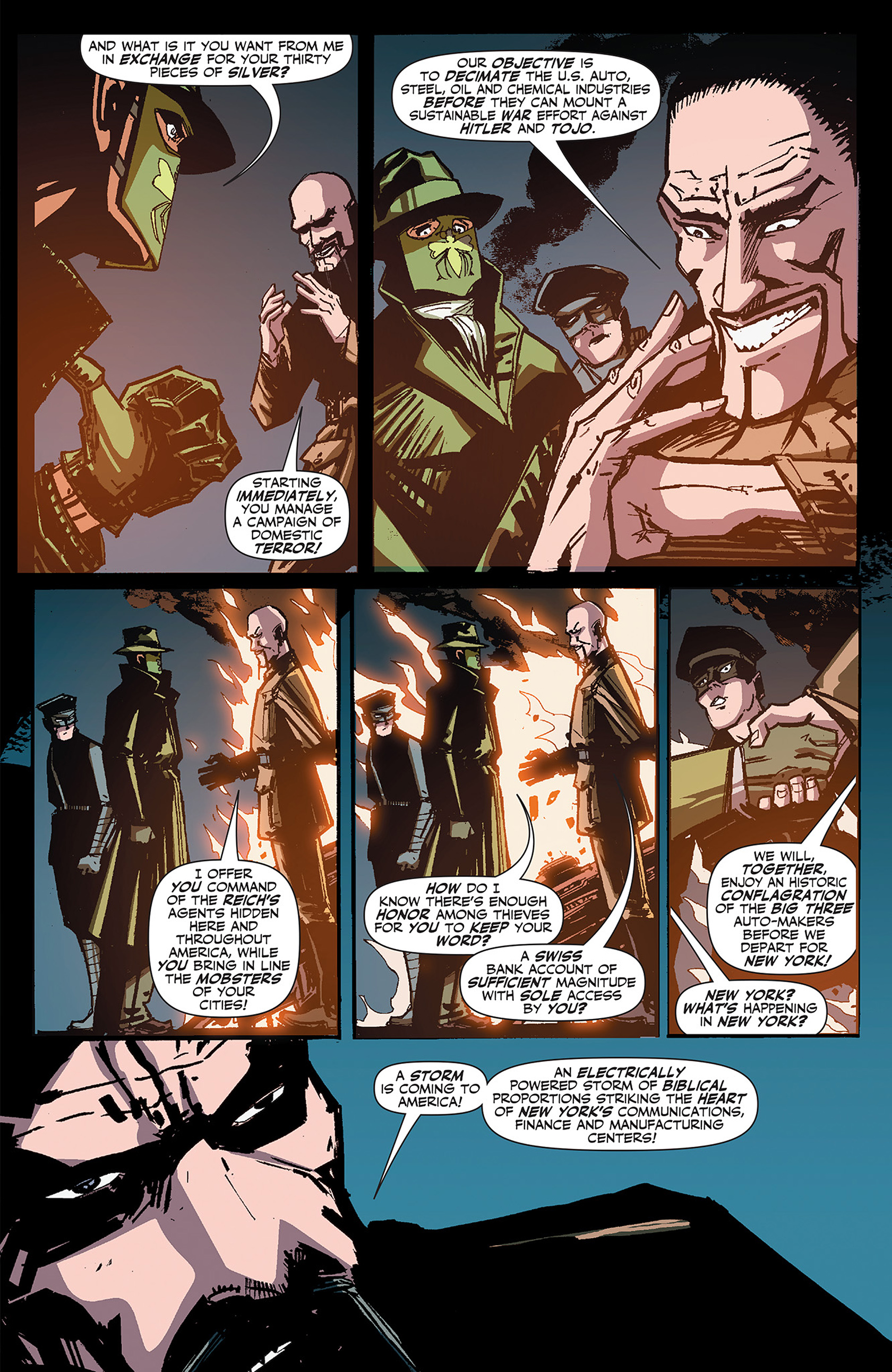 Read online The Shadow/Green Hornet: Dark Nights comic -  Issue #2 - 14