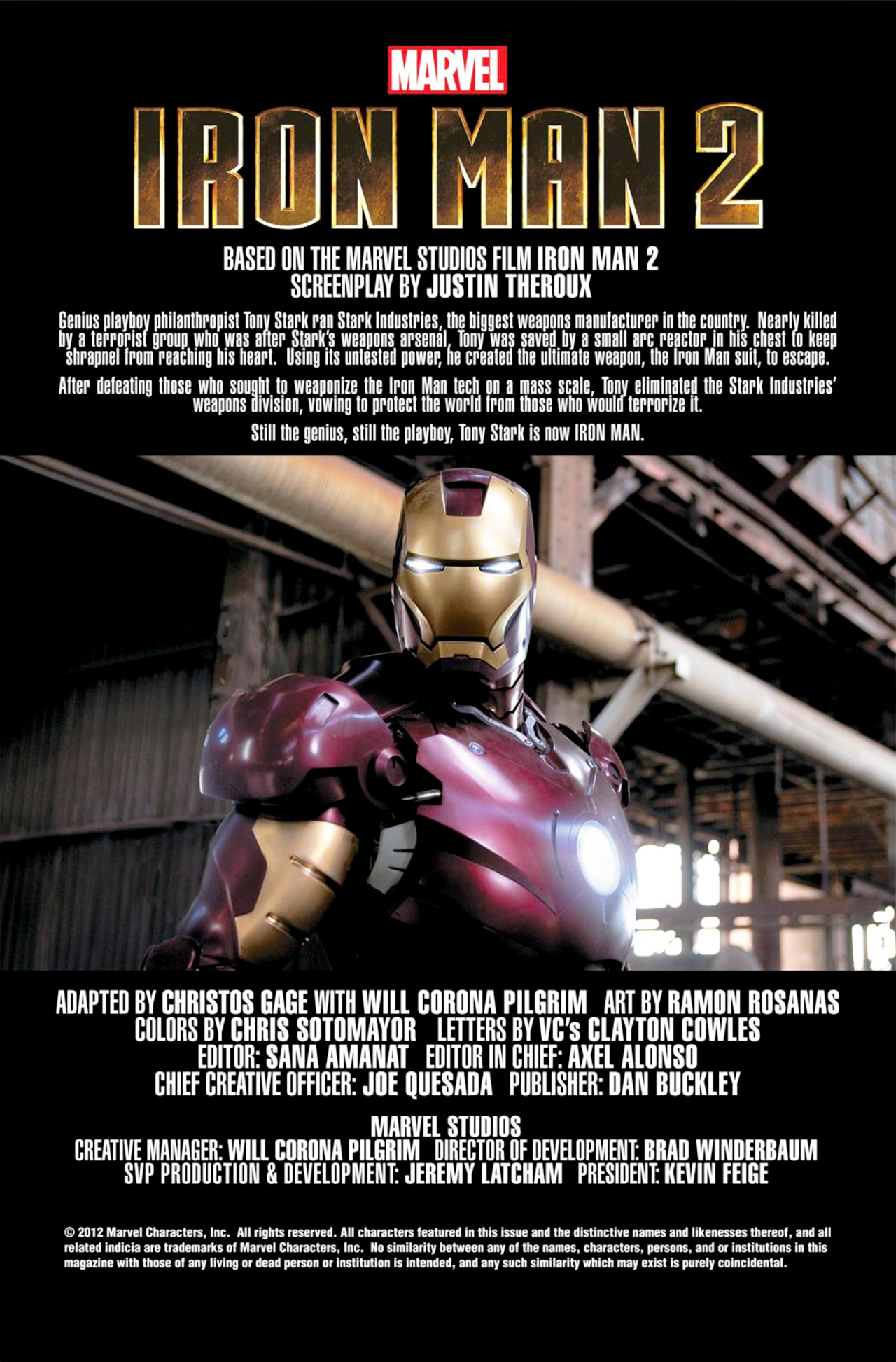 Read online Marvel's Iron Man 2 Adaptation comic -  Issue #1 - 2