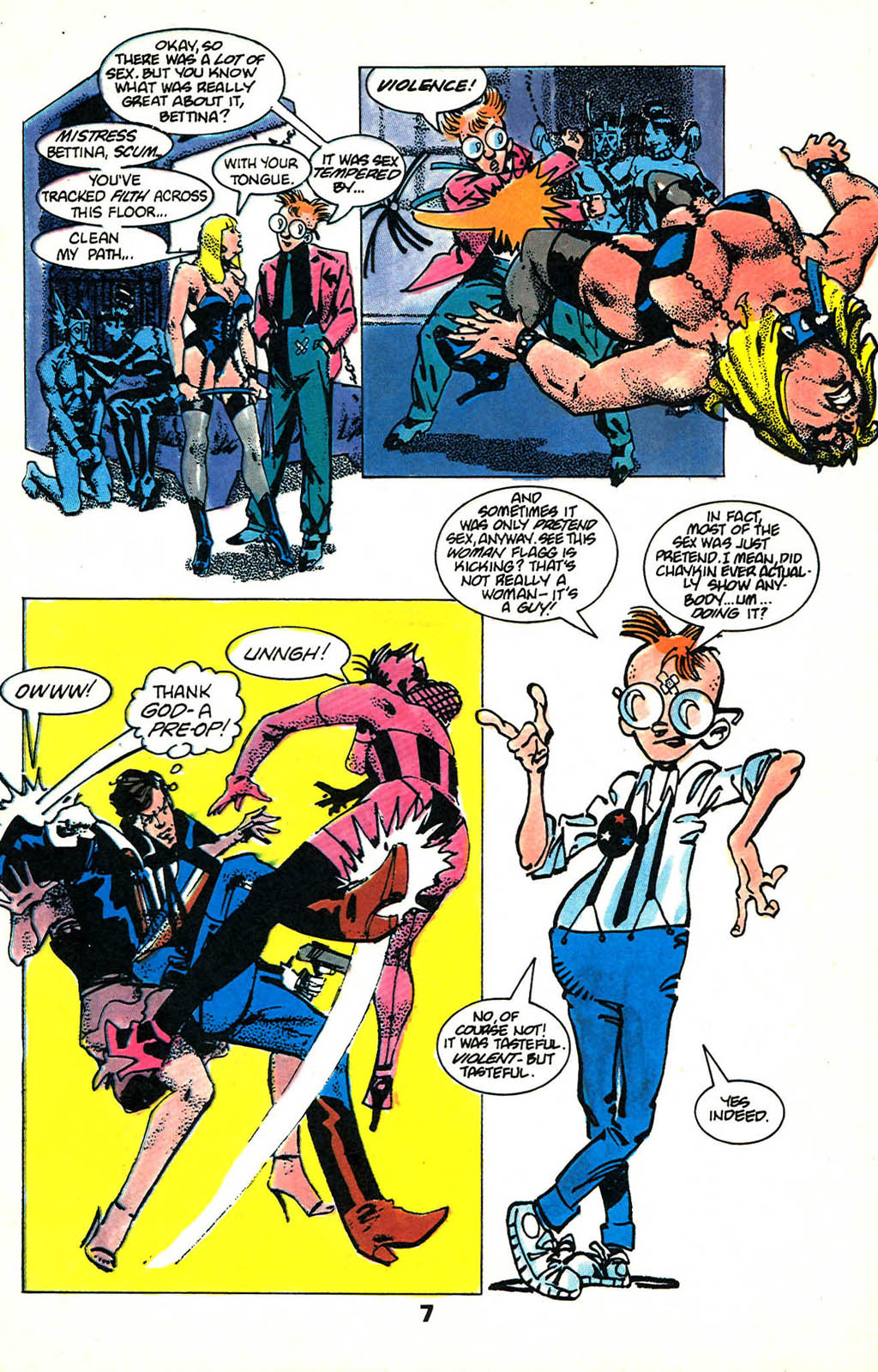 Read online American Flagg! comic -  Issue #46 - 9