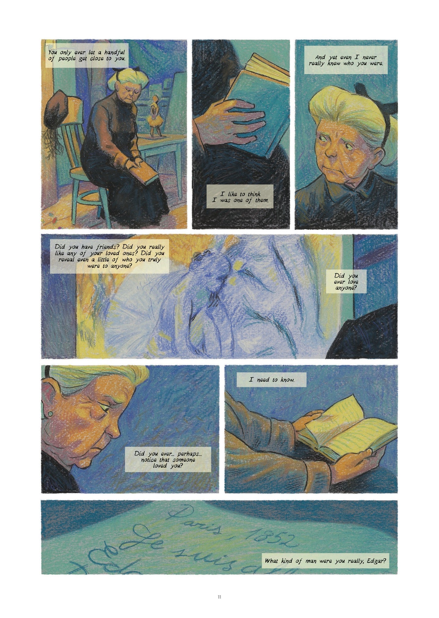 Read online Degas and Cassatt: The Dance of Solitude comic -  Issue # TPB - 11