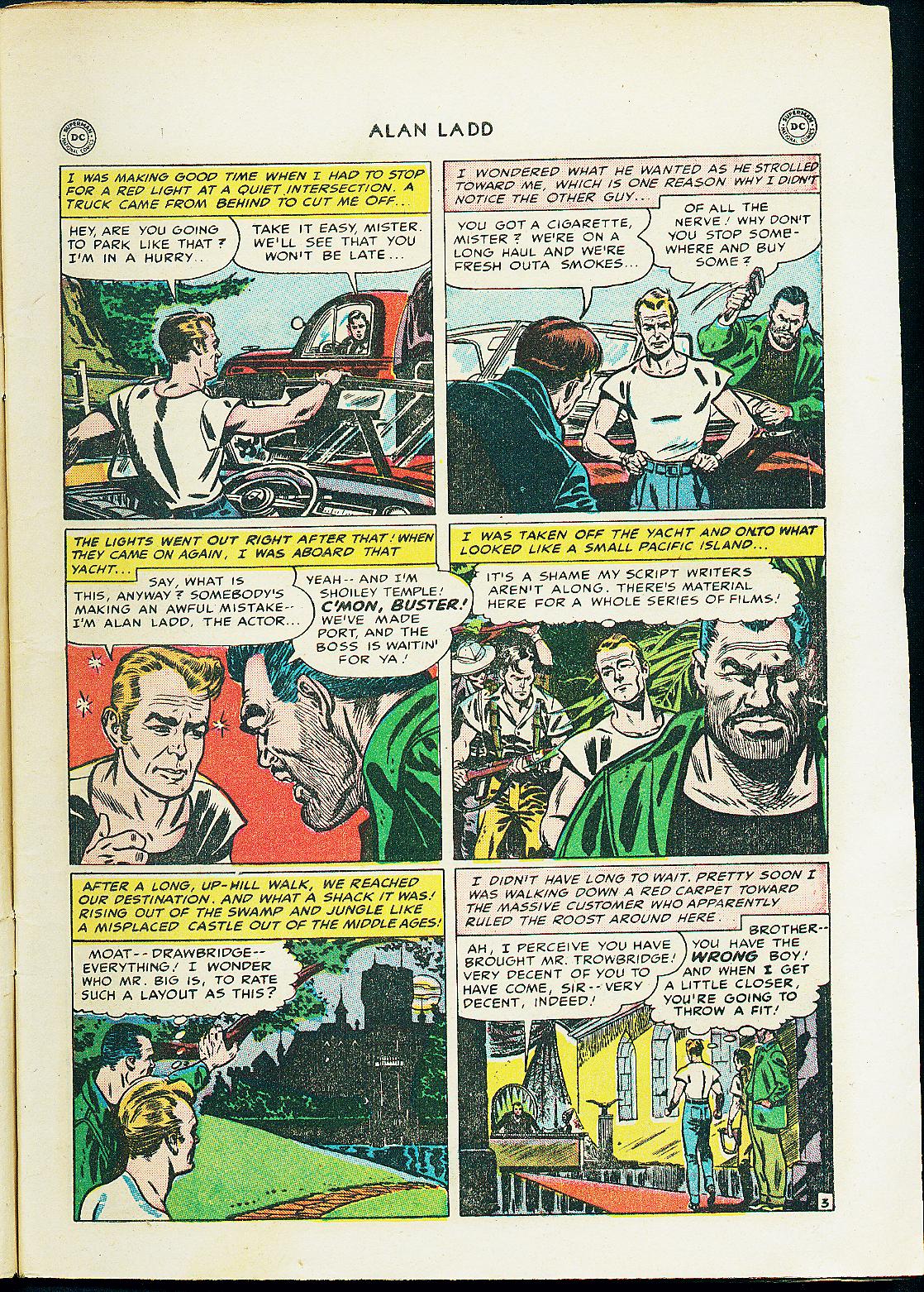 Read online Adventures of Alan Ladd comic -  Issue #1 - 5