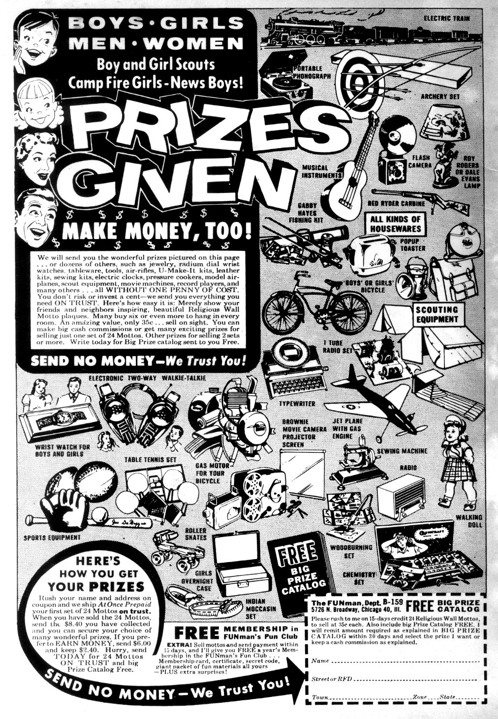 Read online Adventures Into The Unknown comic -  Issue #106 - 2