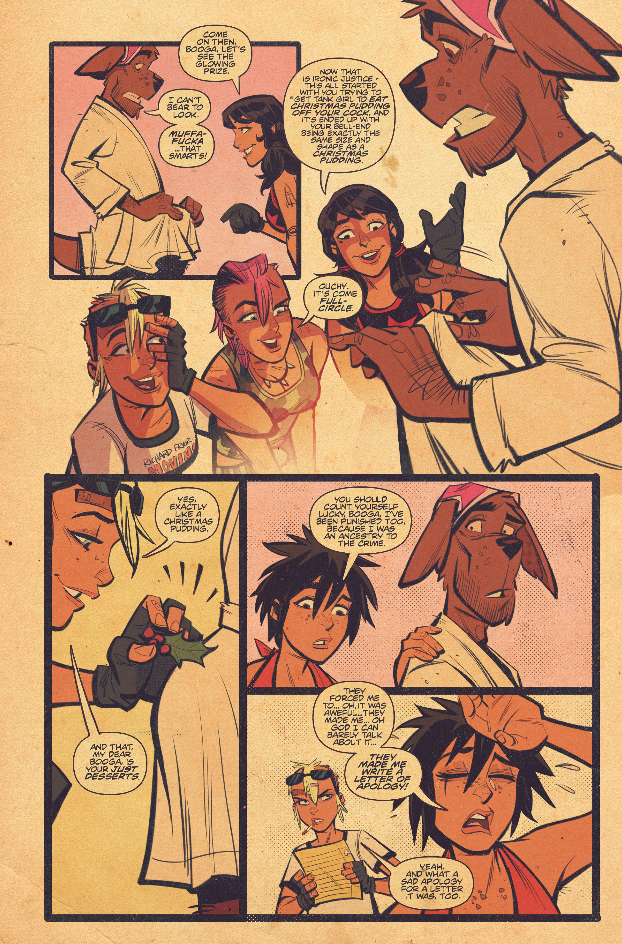 Read online Tank Girl: Gold comic -  Issue #1 - 17