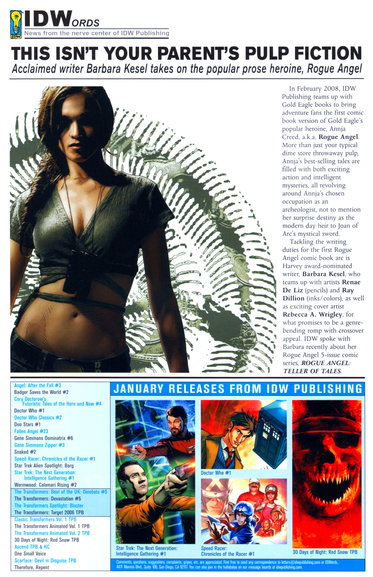 Read online Fallen Angel comic -  Issue #23 - 26