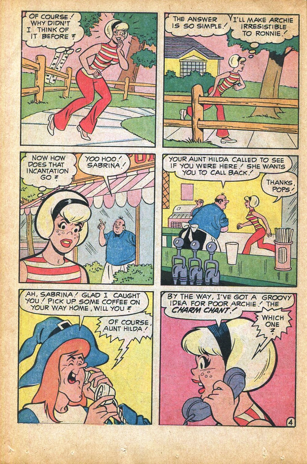 Read online Archie's TV Laugh-Out comic -  Issue #15 - 38