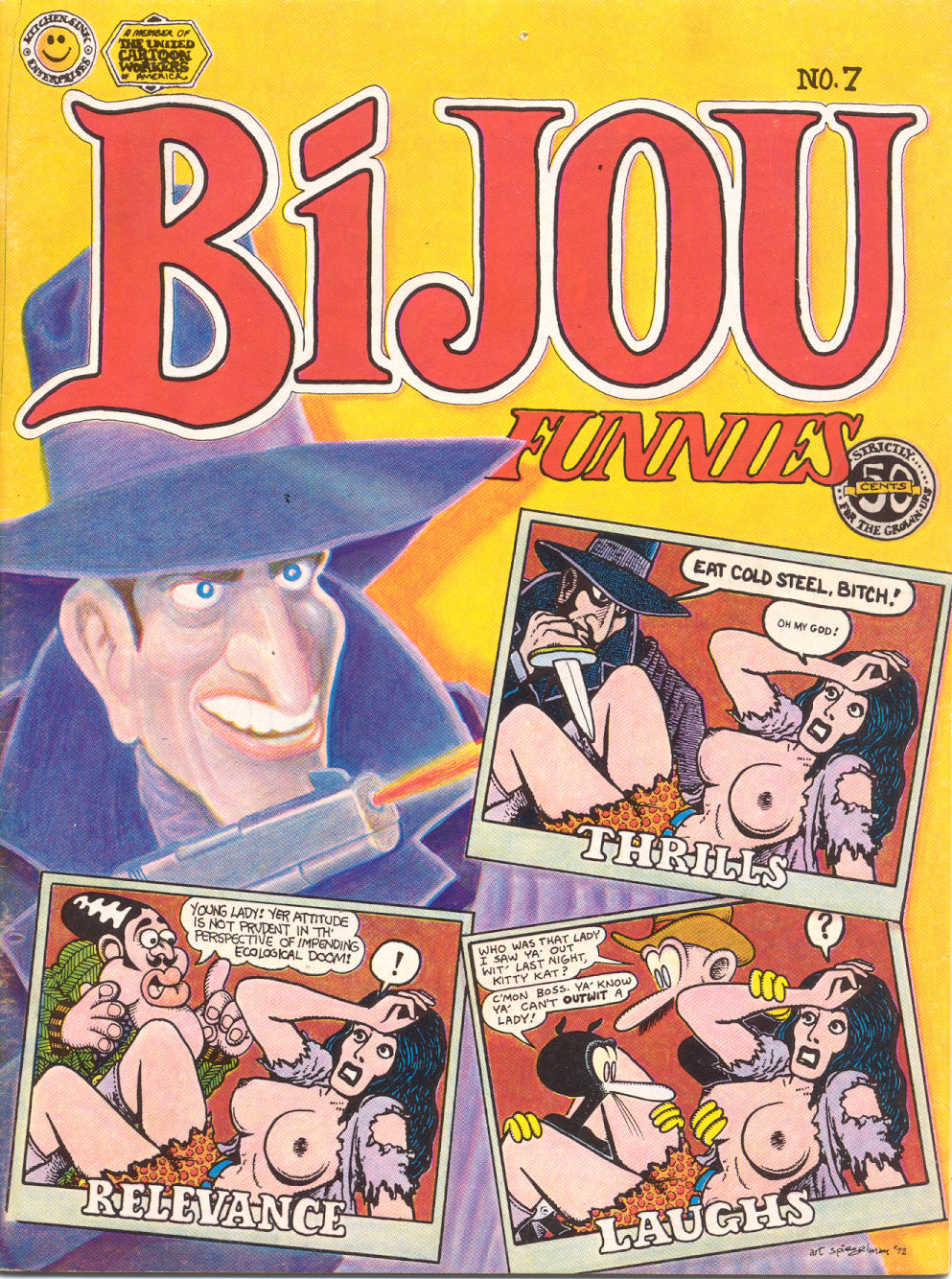 Read online Bijou Funnies comic -  Issue #7 - 1