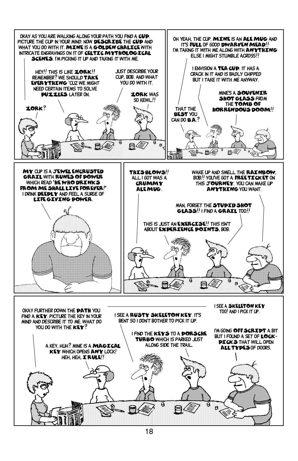 Read online Knights of the Dinner Table comic -  Issue #25 - 20