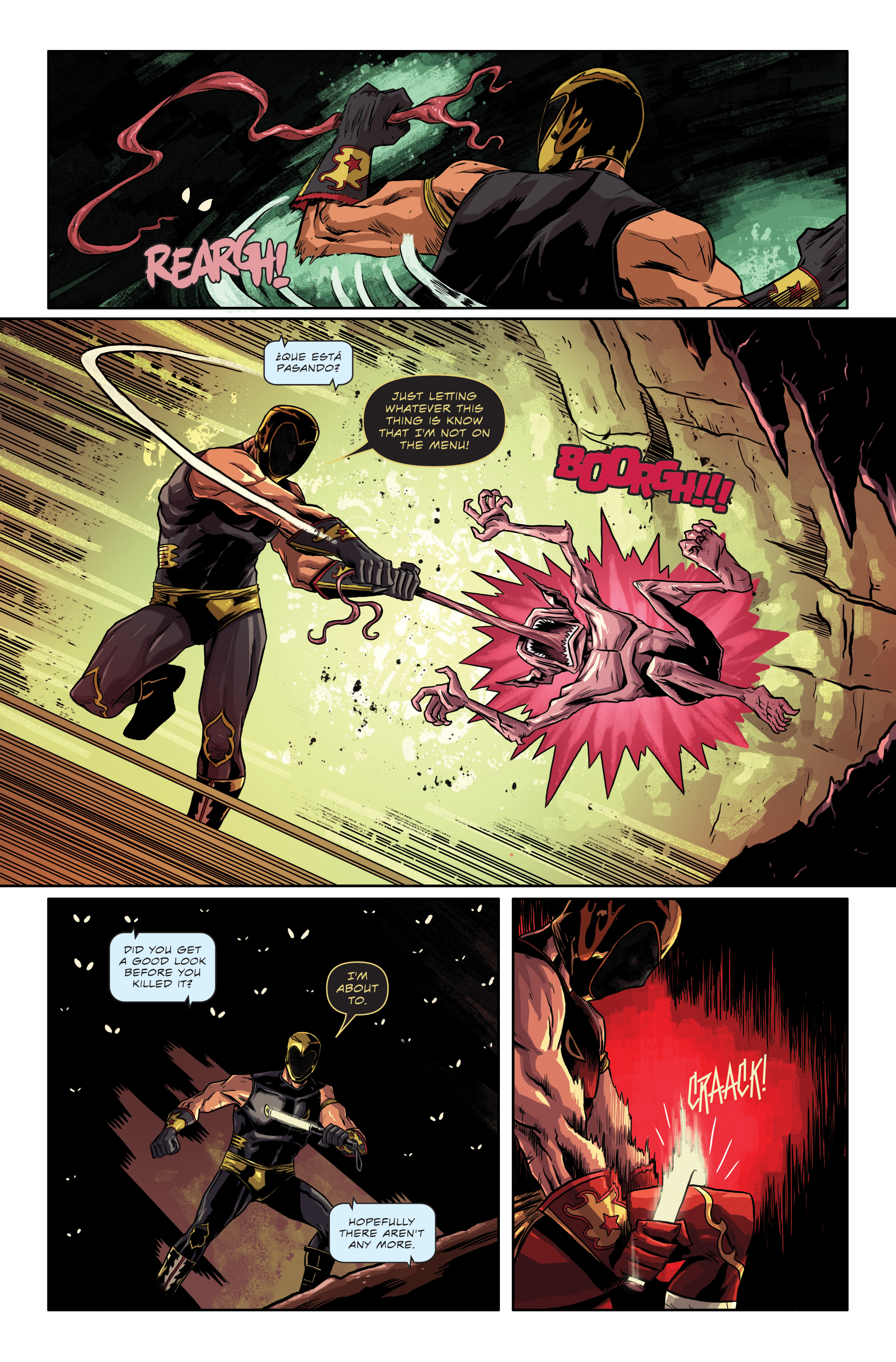 Read online Masked Republic Luchaverse: Tinieblas Jr comic -  Issue # Full - 5