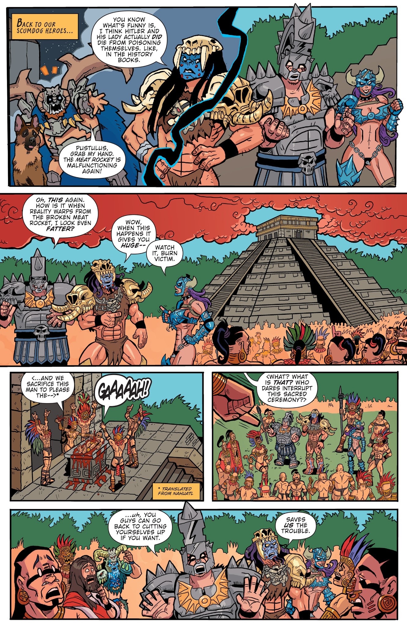 Read online Gwar: Orgasmageddon comic -  Issue #2 - 15